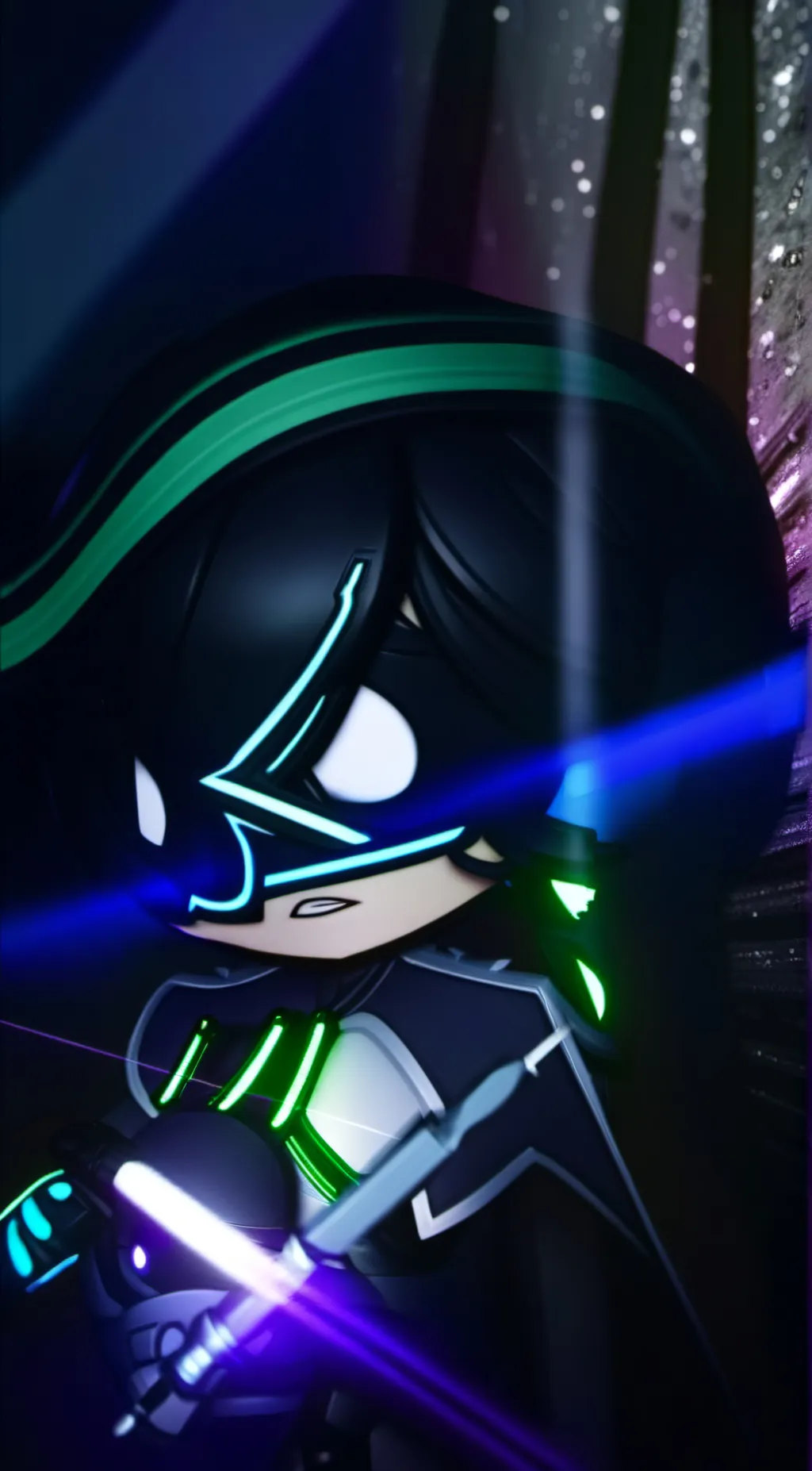 ai character: Drone 029 background