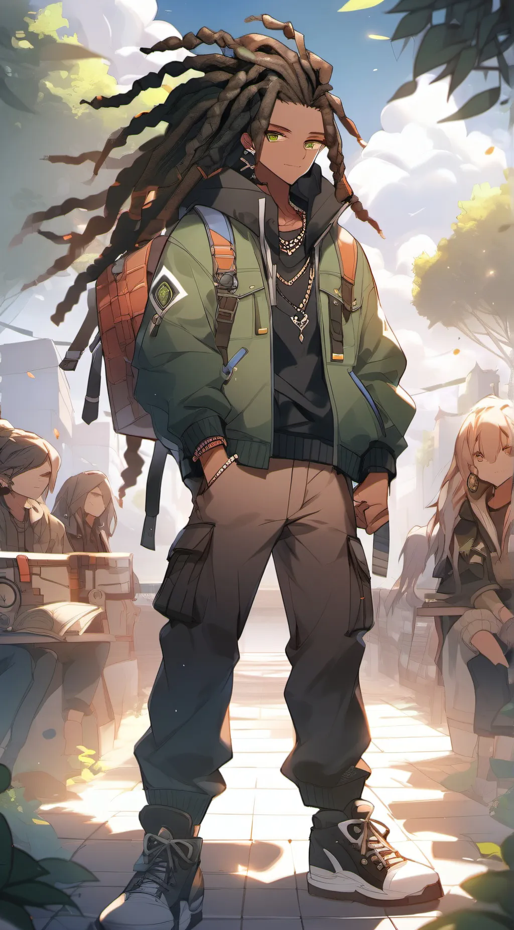 ai character: vontrae background