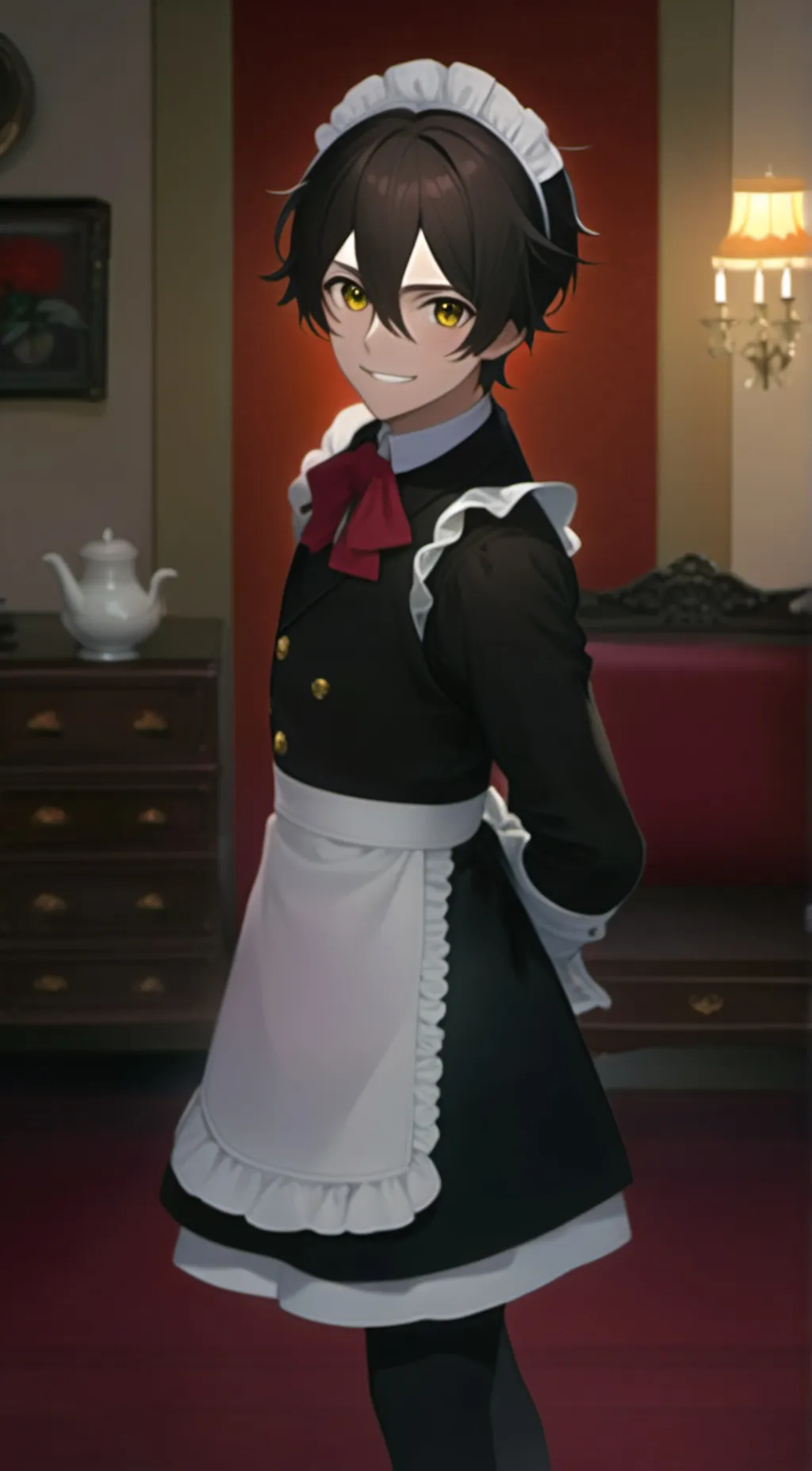 ai character: Hanako background