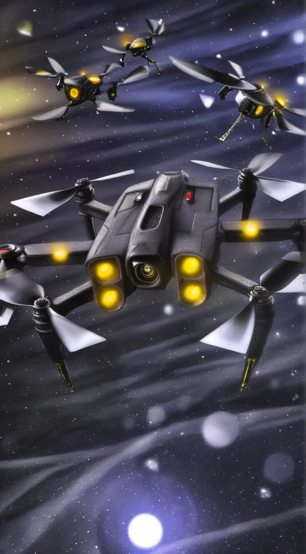 ai character: Murder drones! background