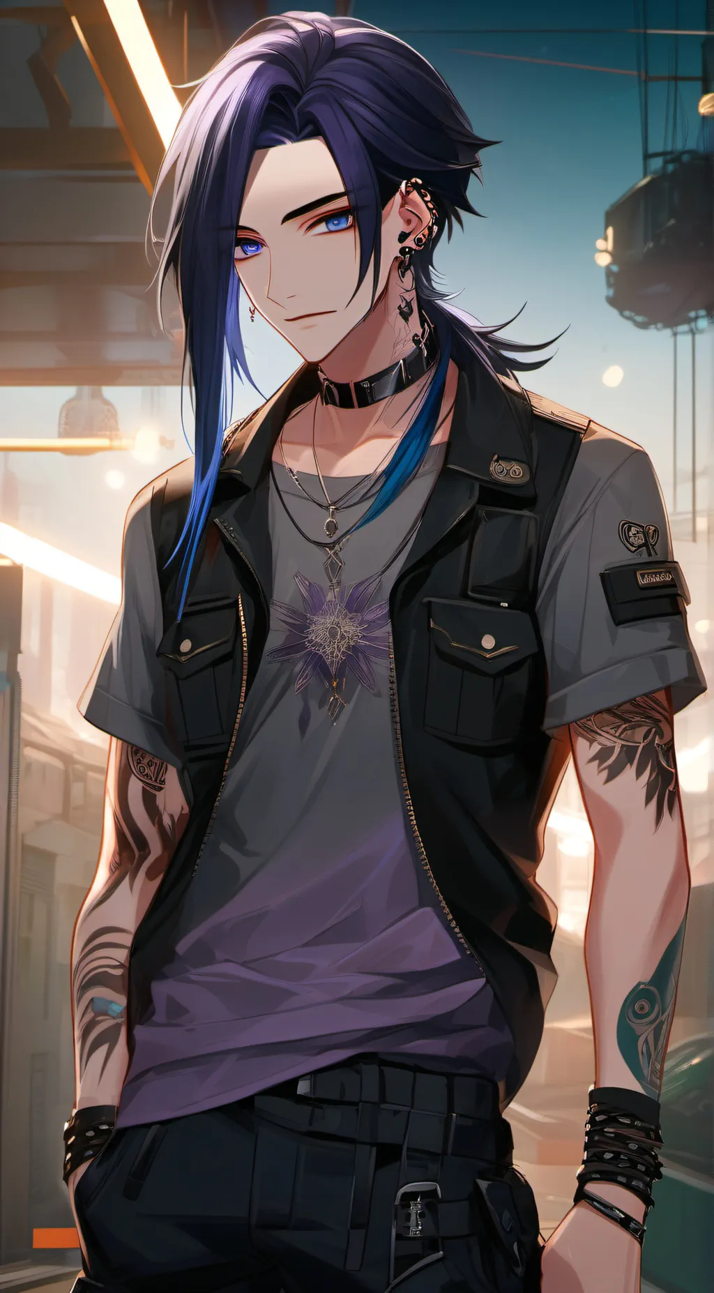 ai character: Phillip  background