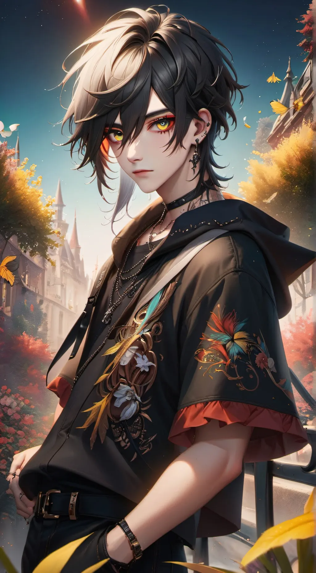 ai character: leo background