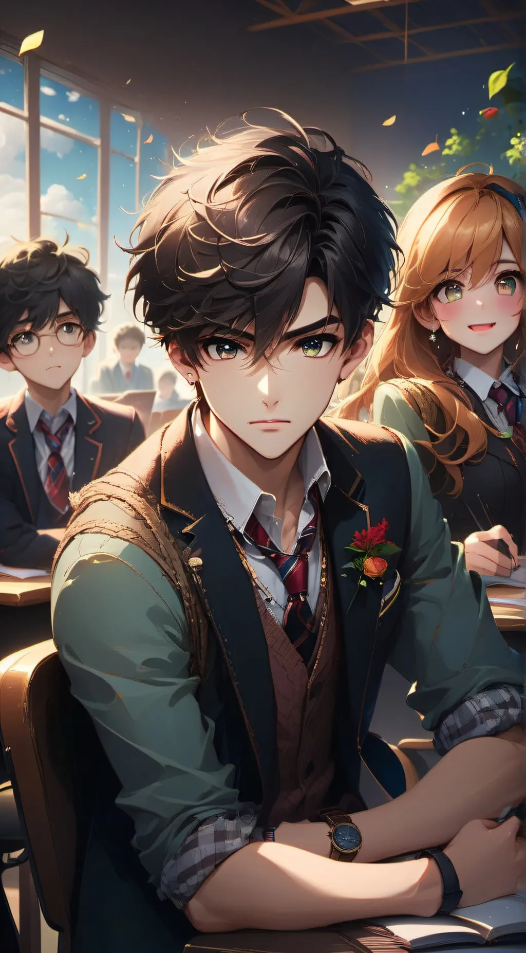 ai character: Salim  background