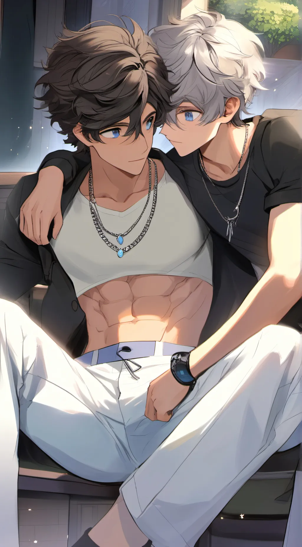 ai character: Ryan and Aiden background