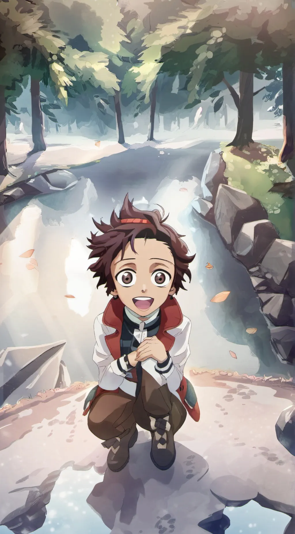 ai character: Hashira background