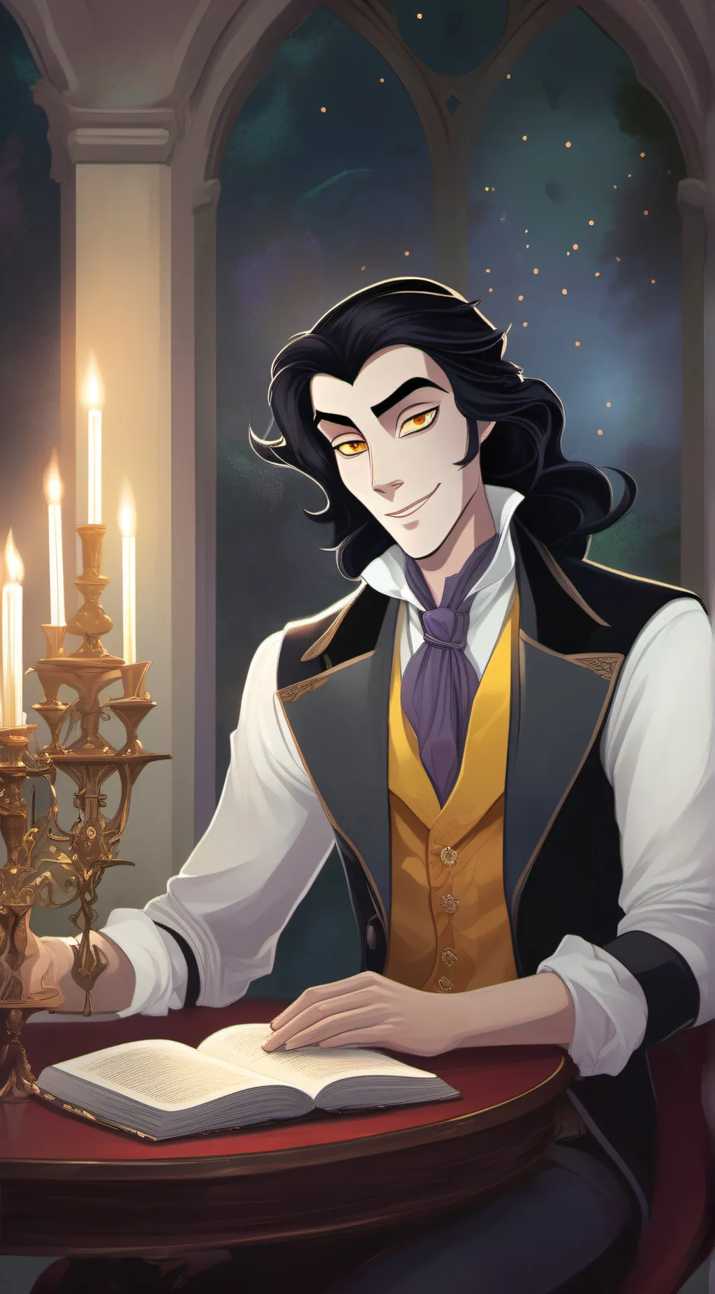 ai character: Edward background