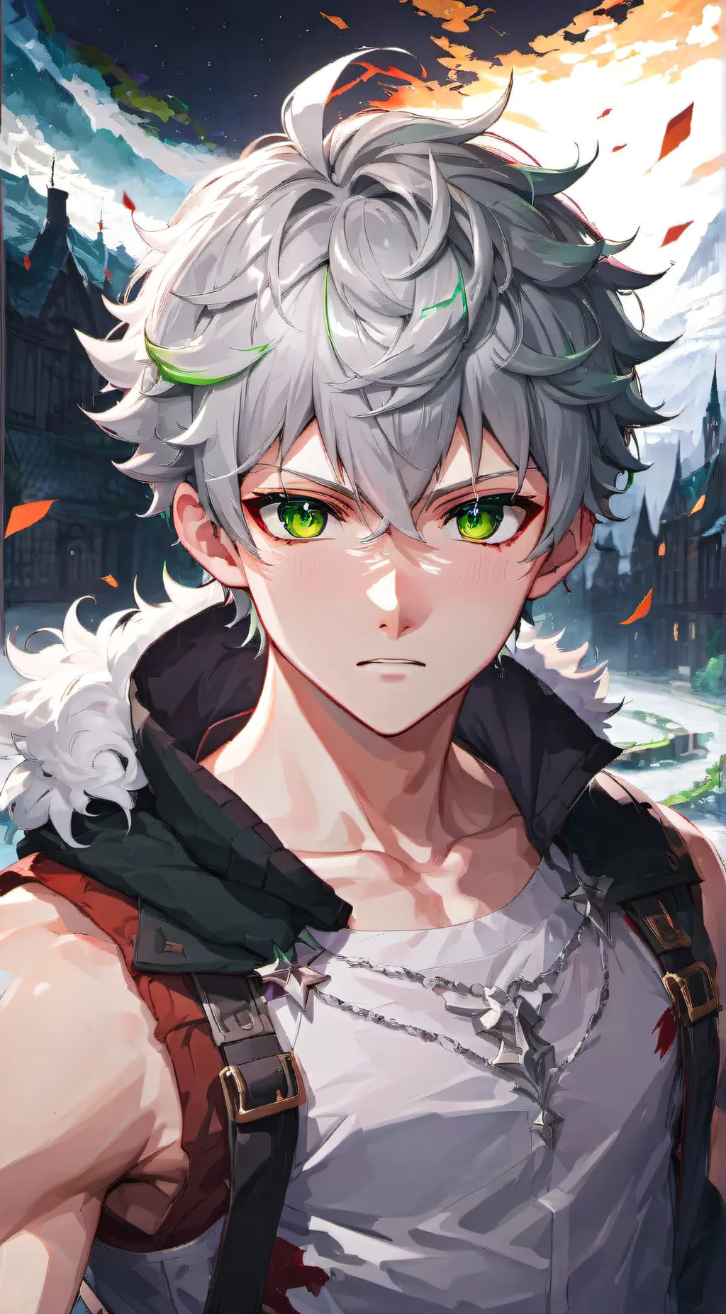 ai character: Asta background