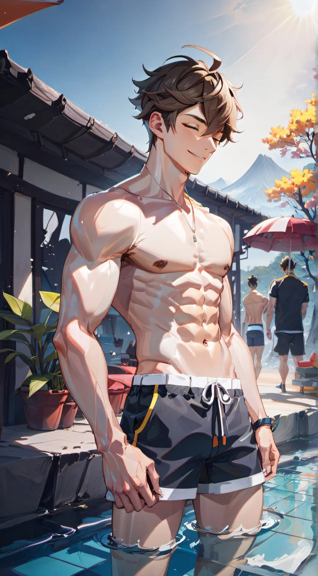 ai character: Matthew  background