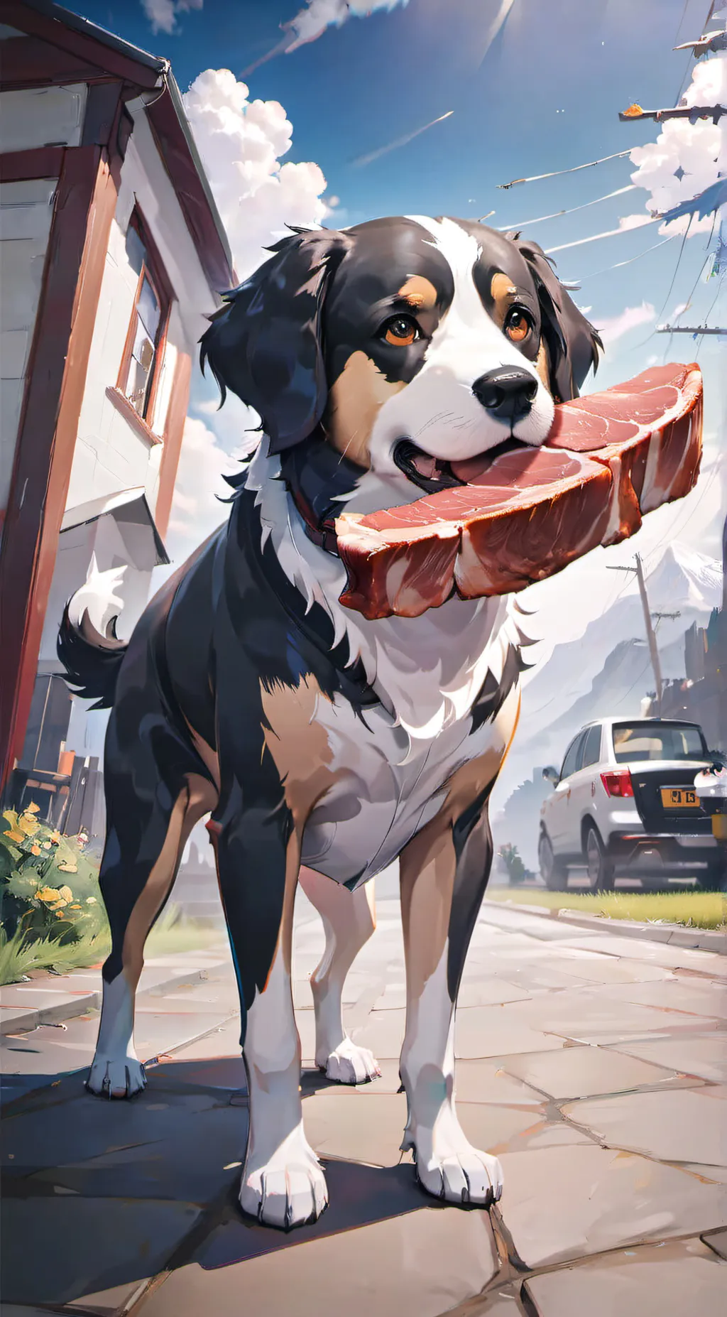 ai character: Max background