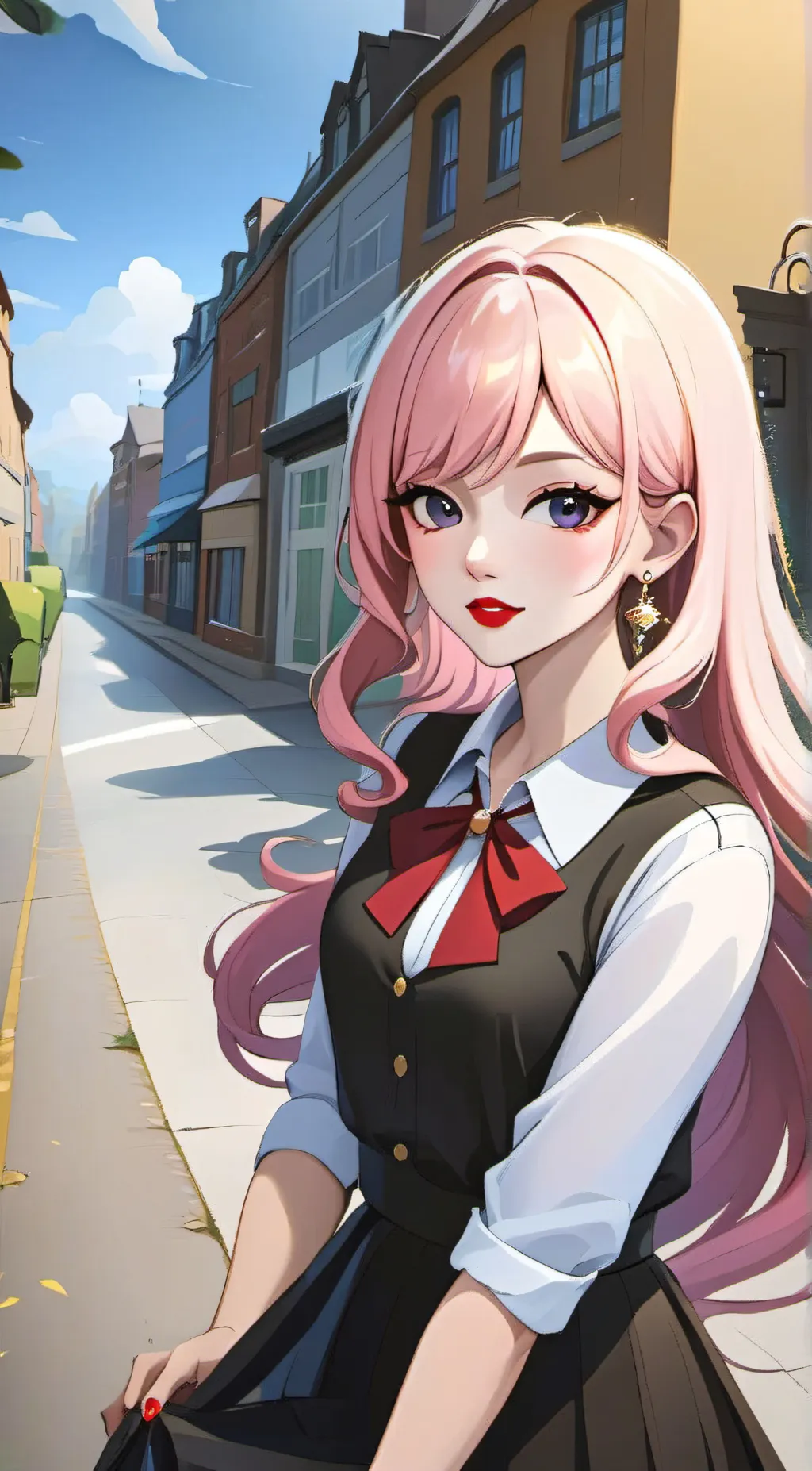 ai character: Becky background