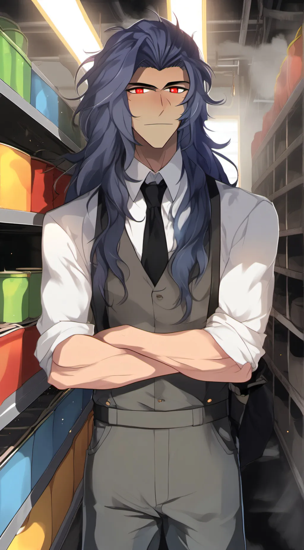 ai character: Rf wally  background