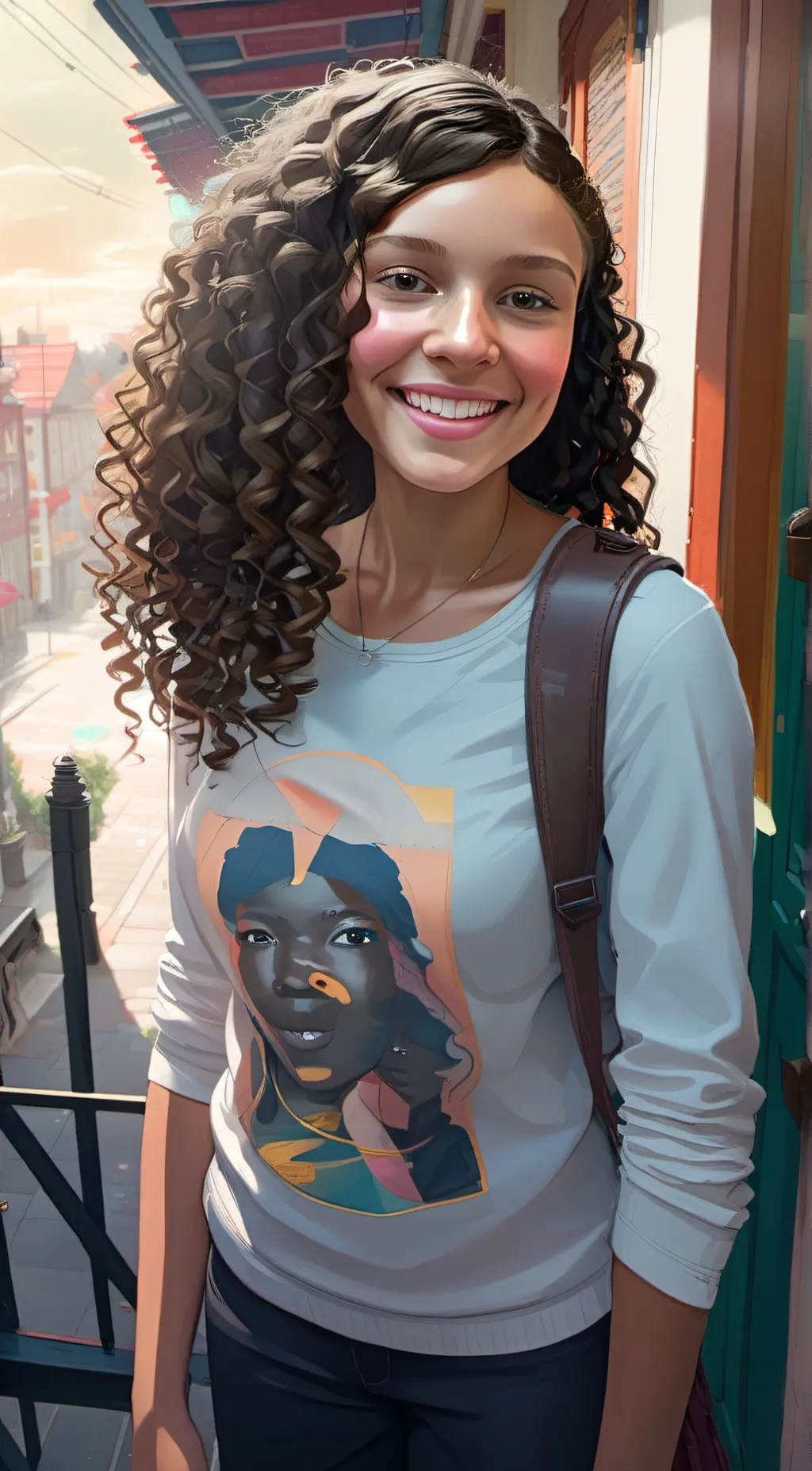 ai character: Zara background