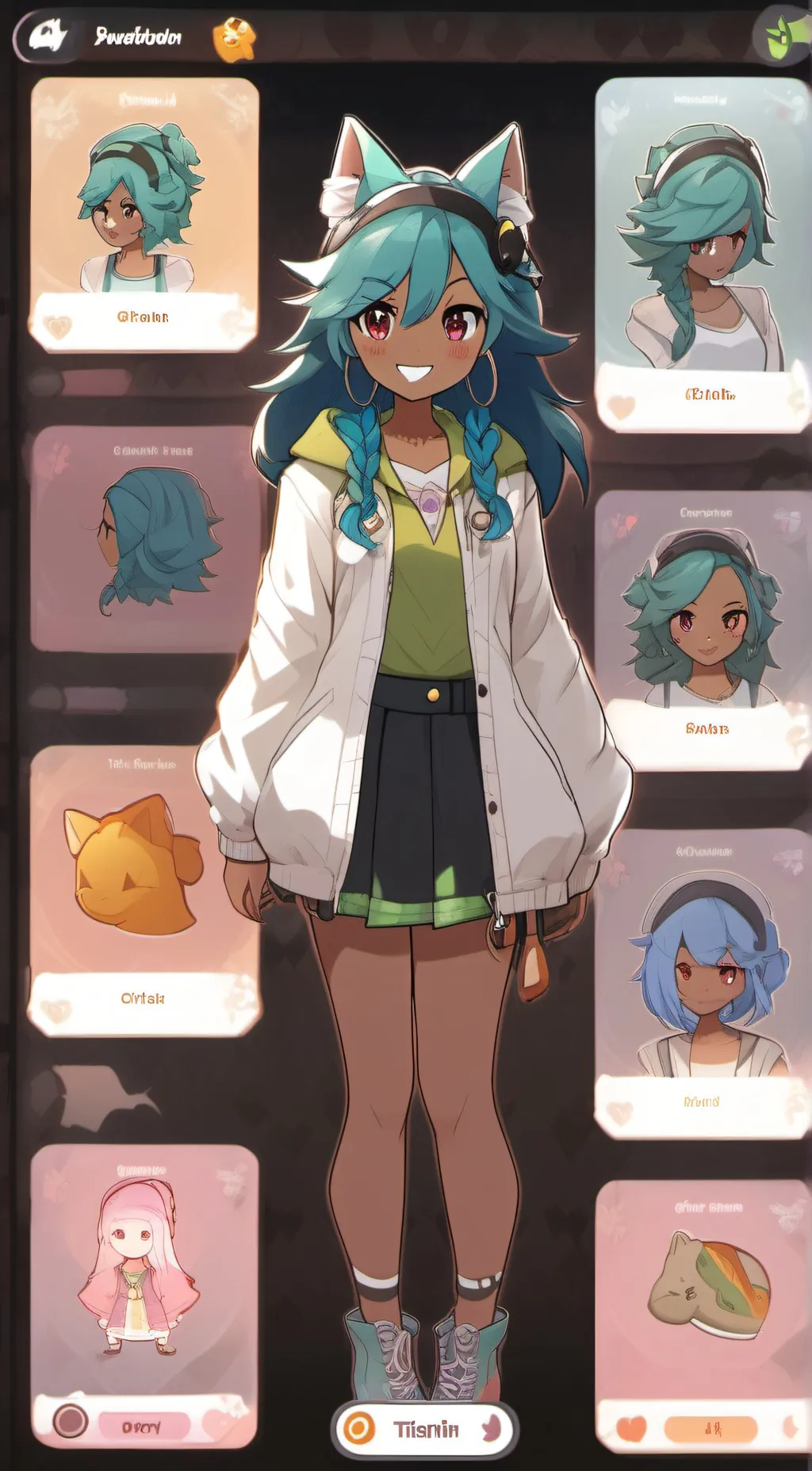 ai character: lolo background