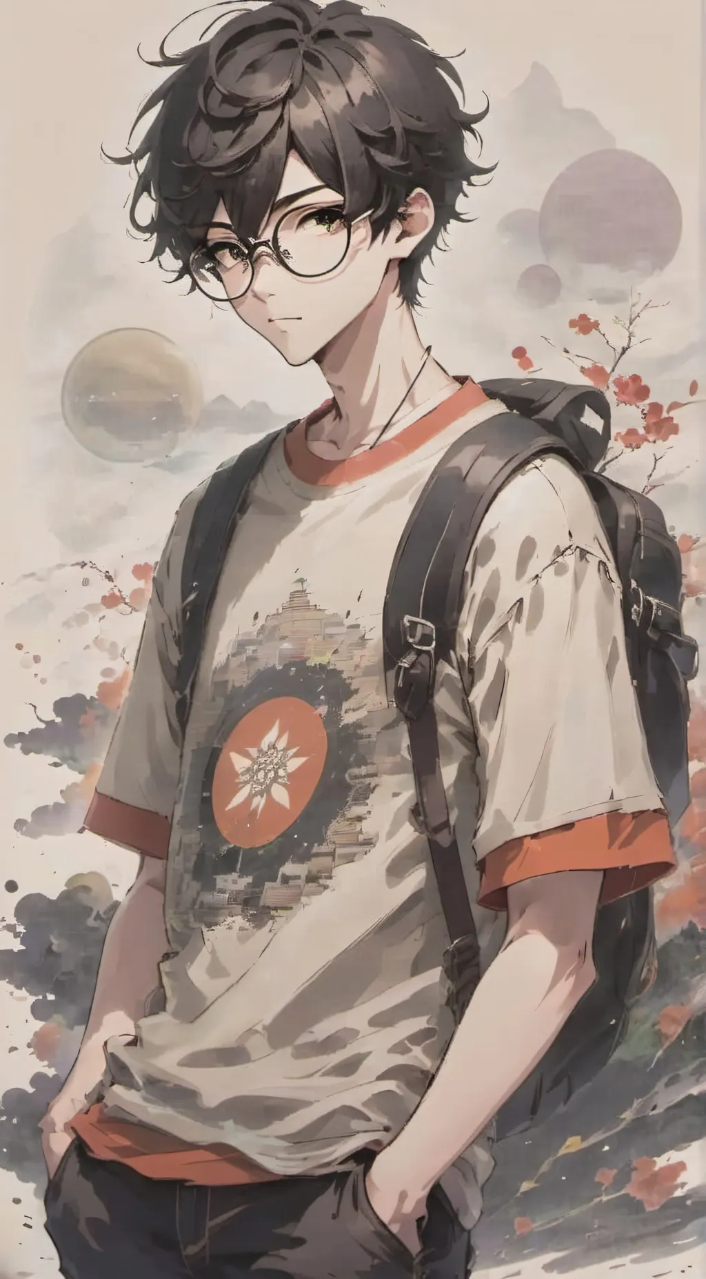 ai character: Lucas~ background