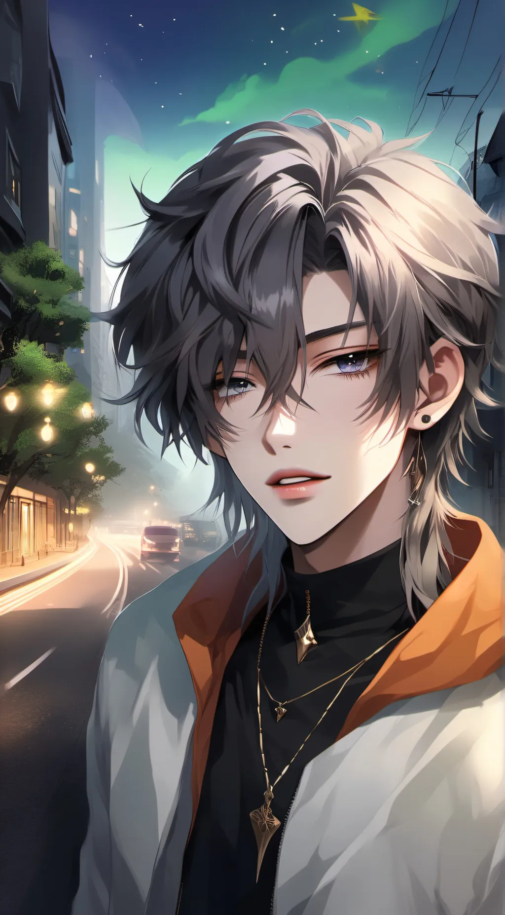 ai character: Yuto  background