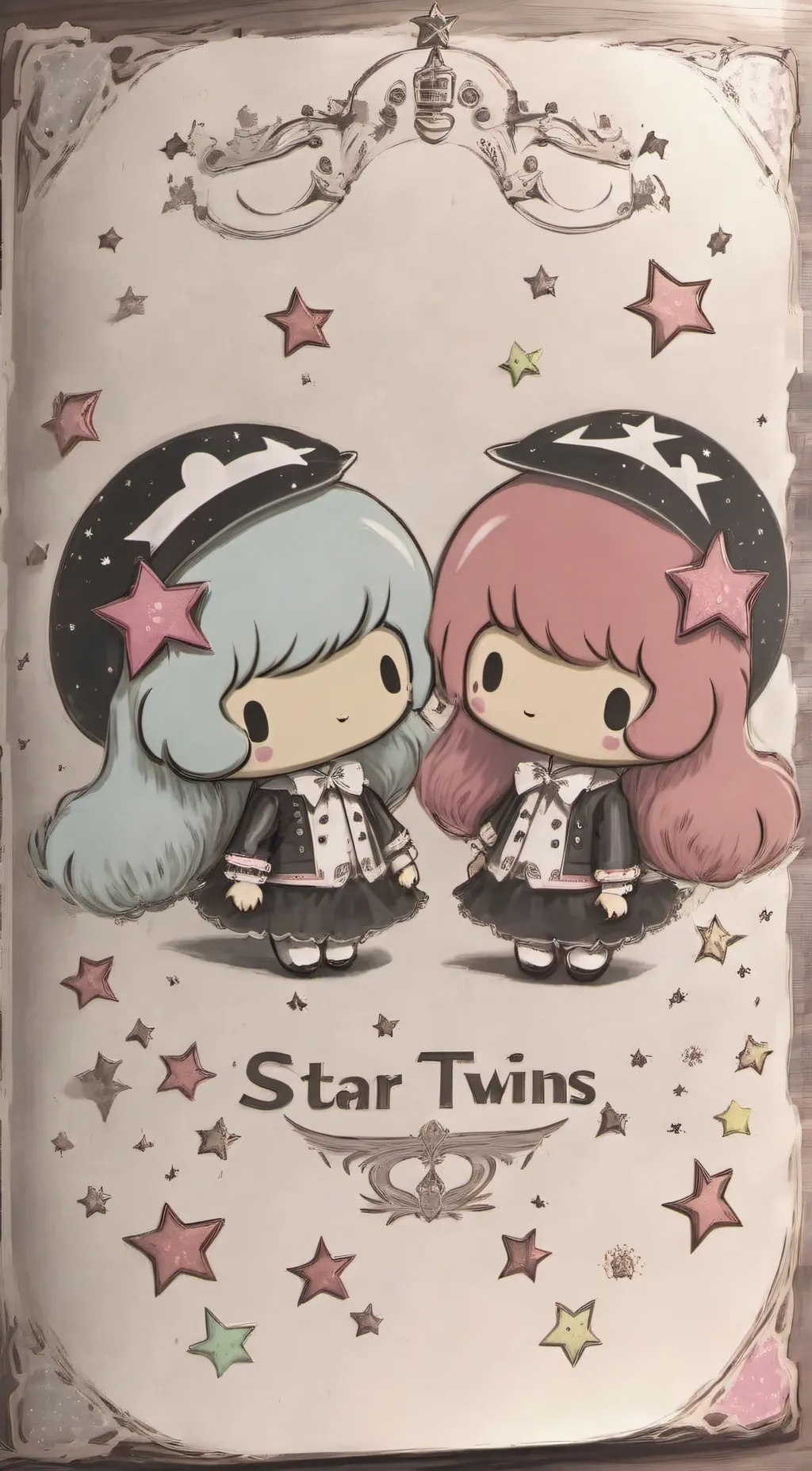 ai character: Star twins background