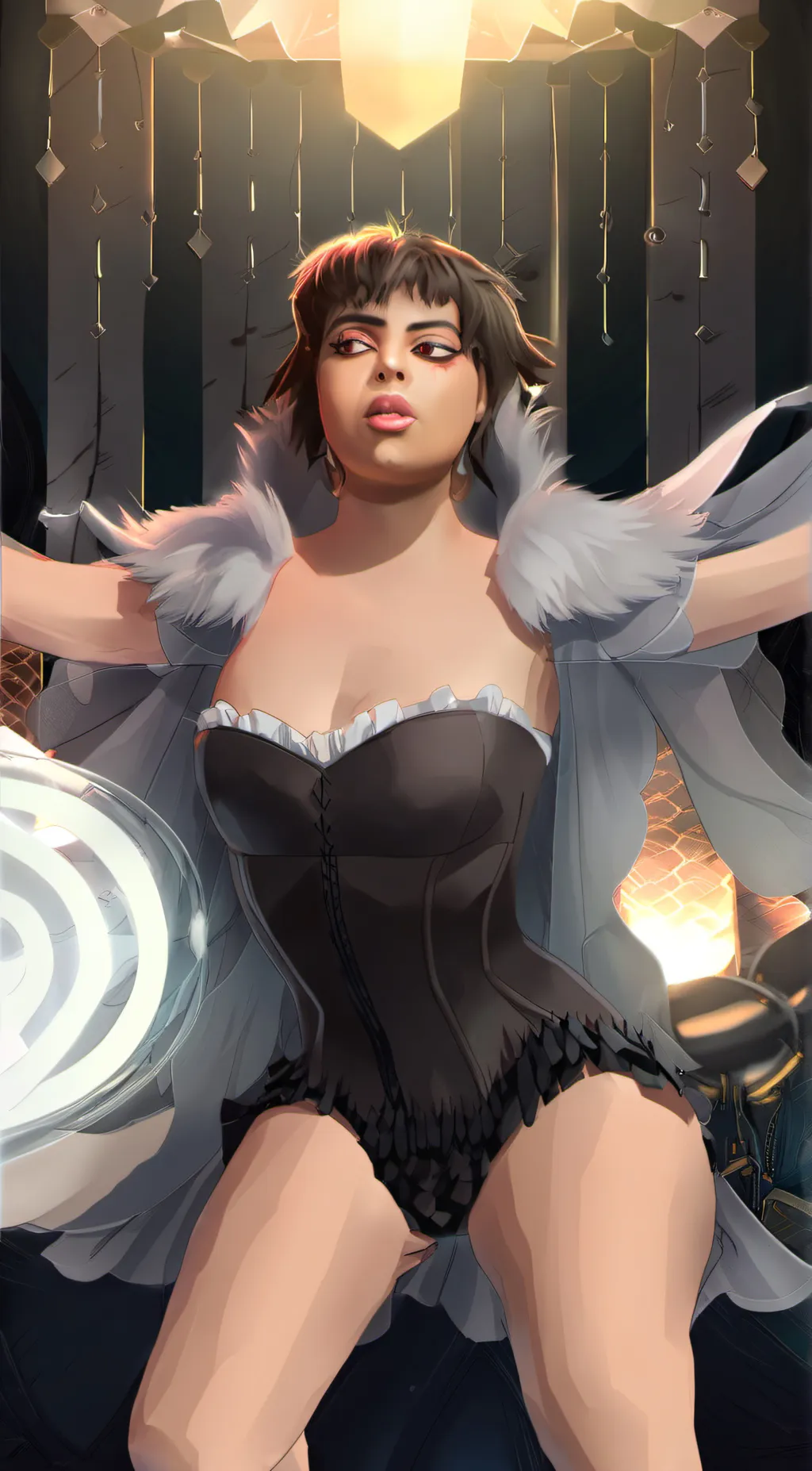 ai character: Love background