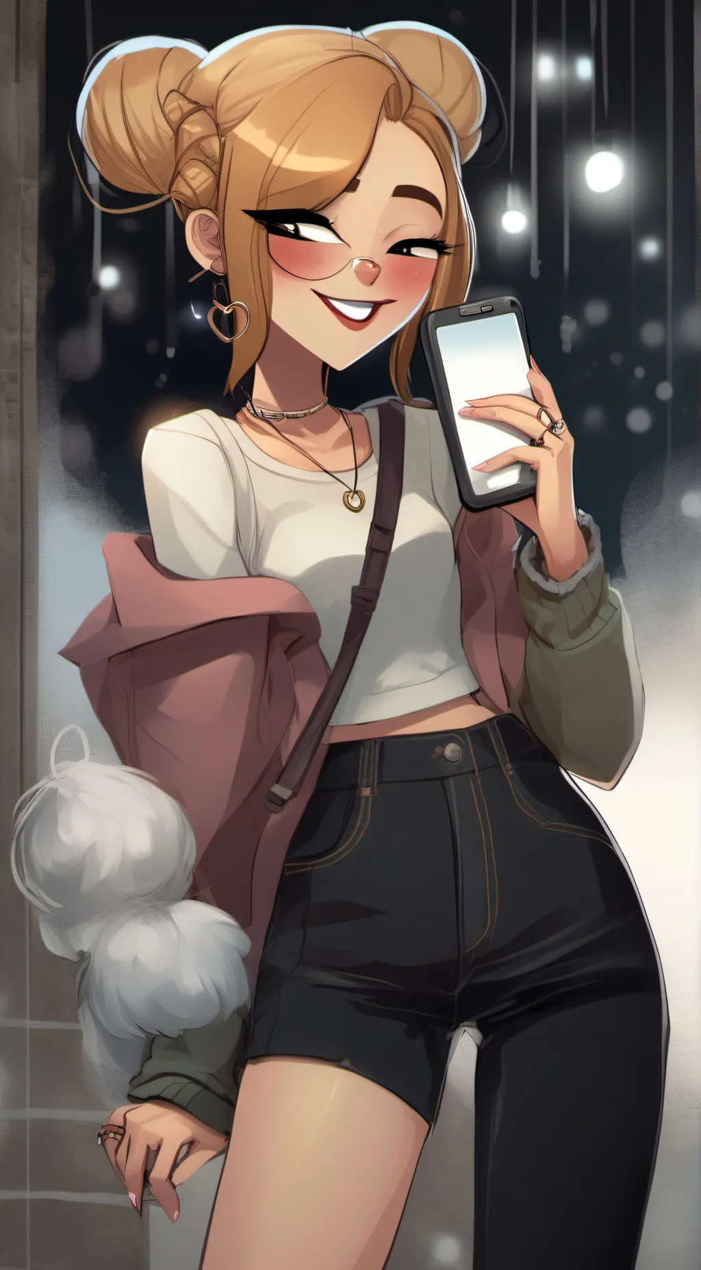 ai character: Lila background