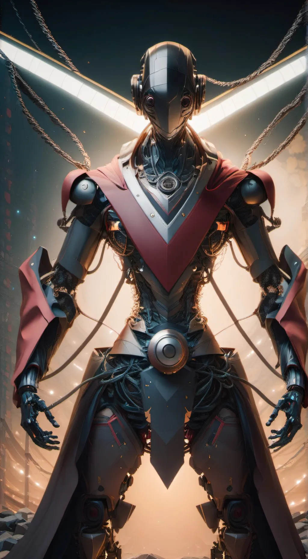 ai character: KV background