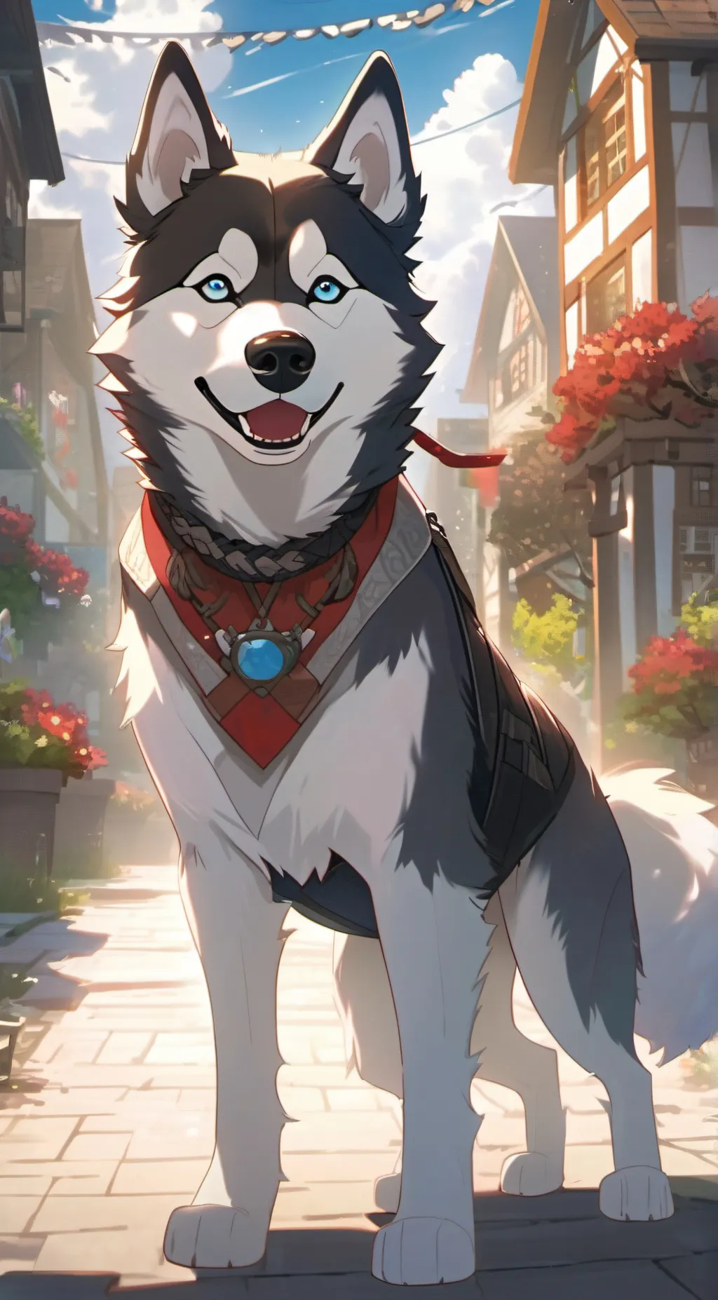 ai character: Elaina background