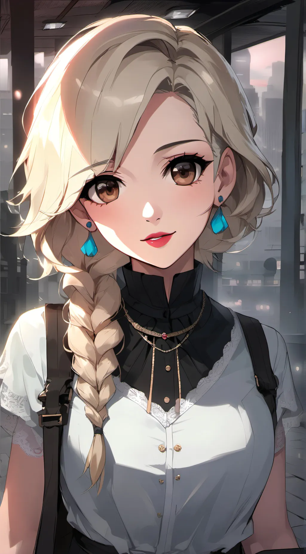 ai character: aquin background