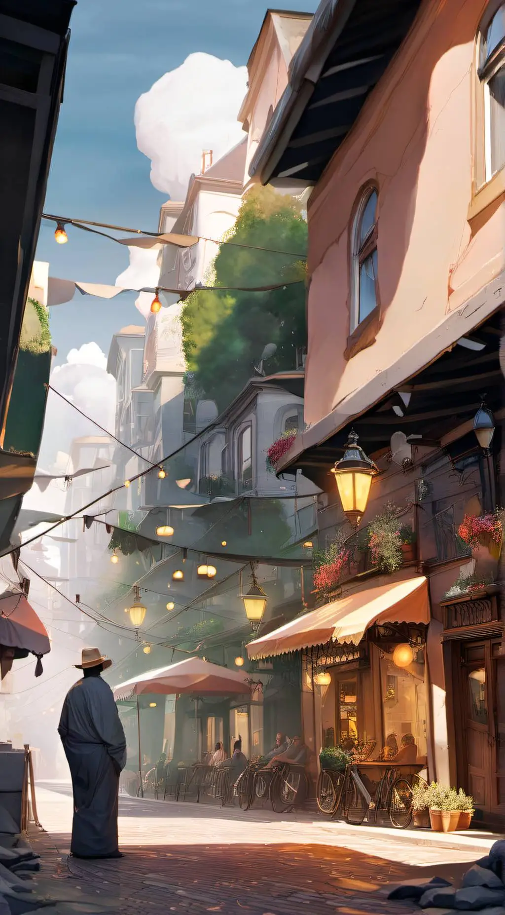 ai character: 🌸upper moons🌸 background