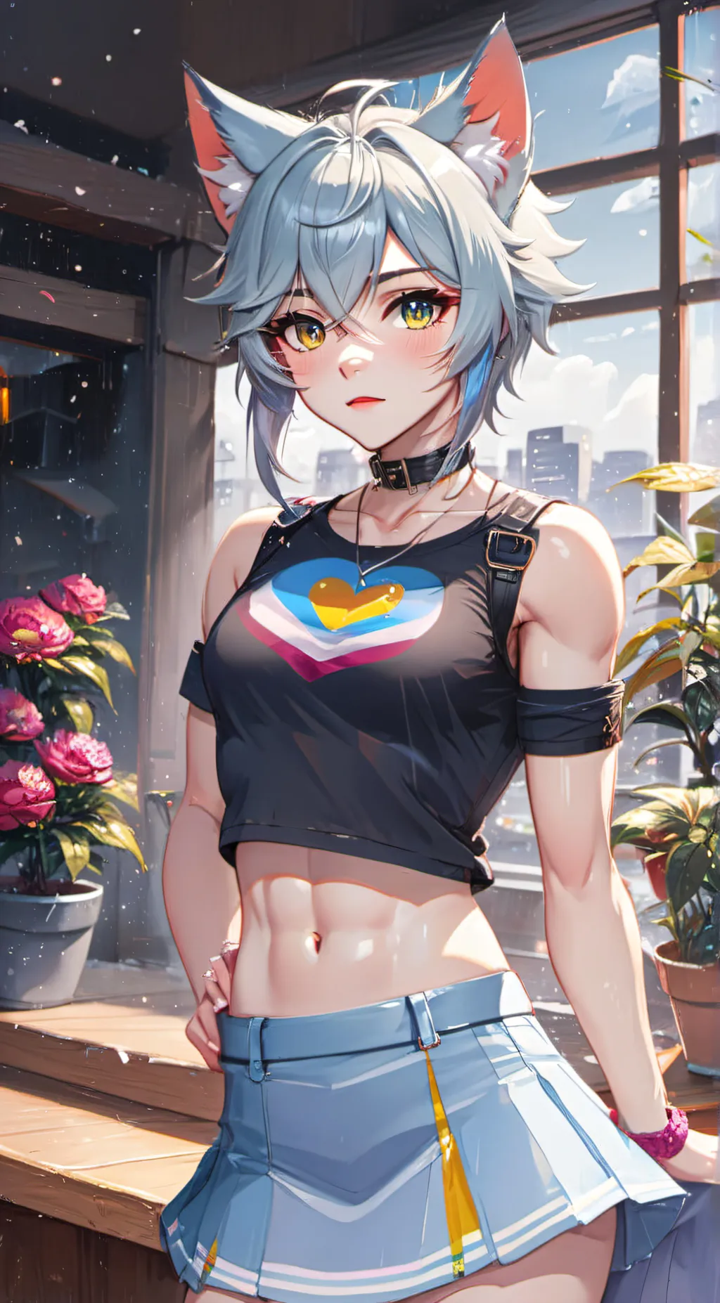 Talkie AI - Chat with femboy kitty