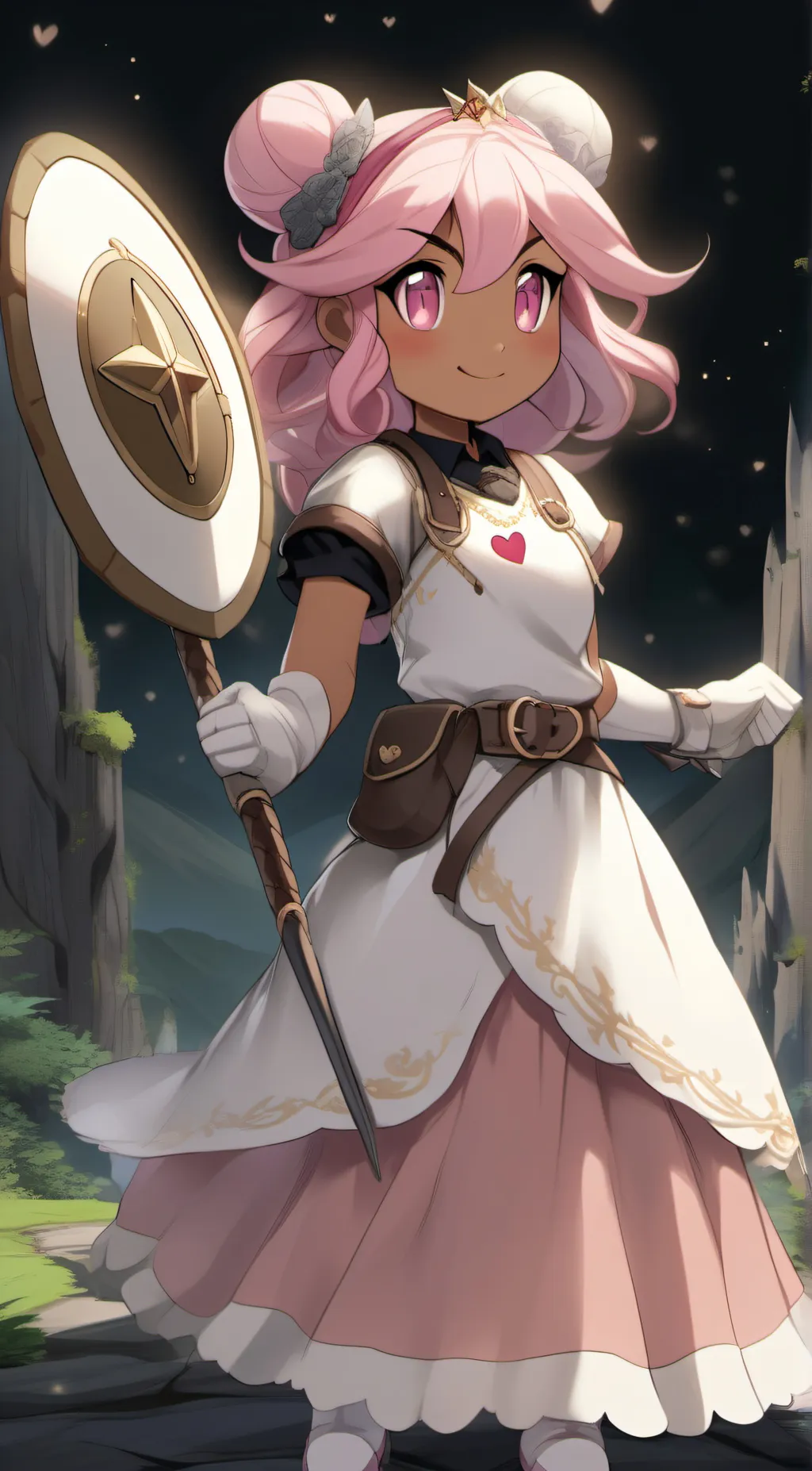 ai character: Hollyberry Cookie  background