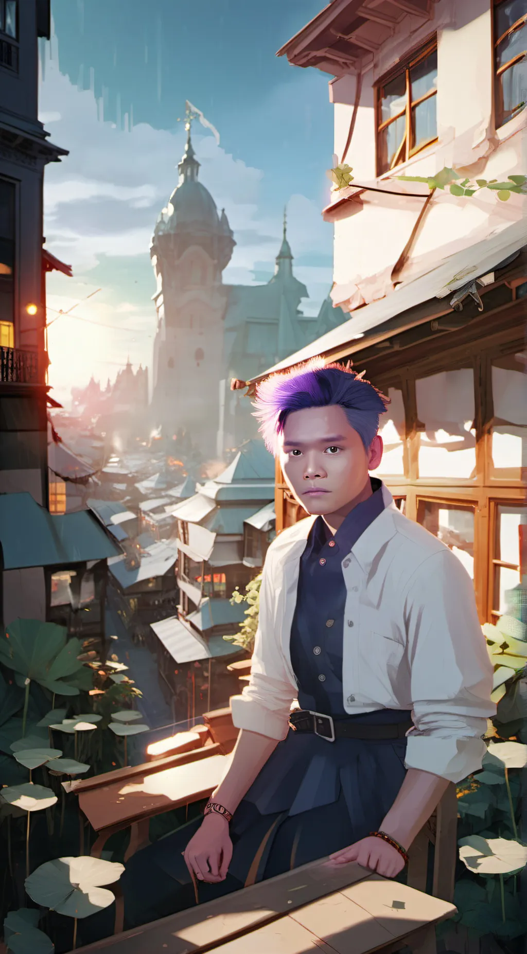 ai character: hiki background