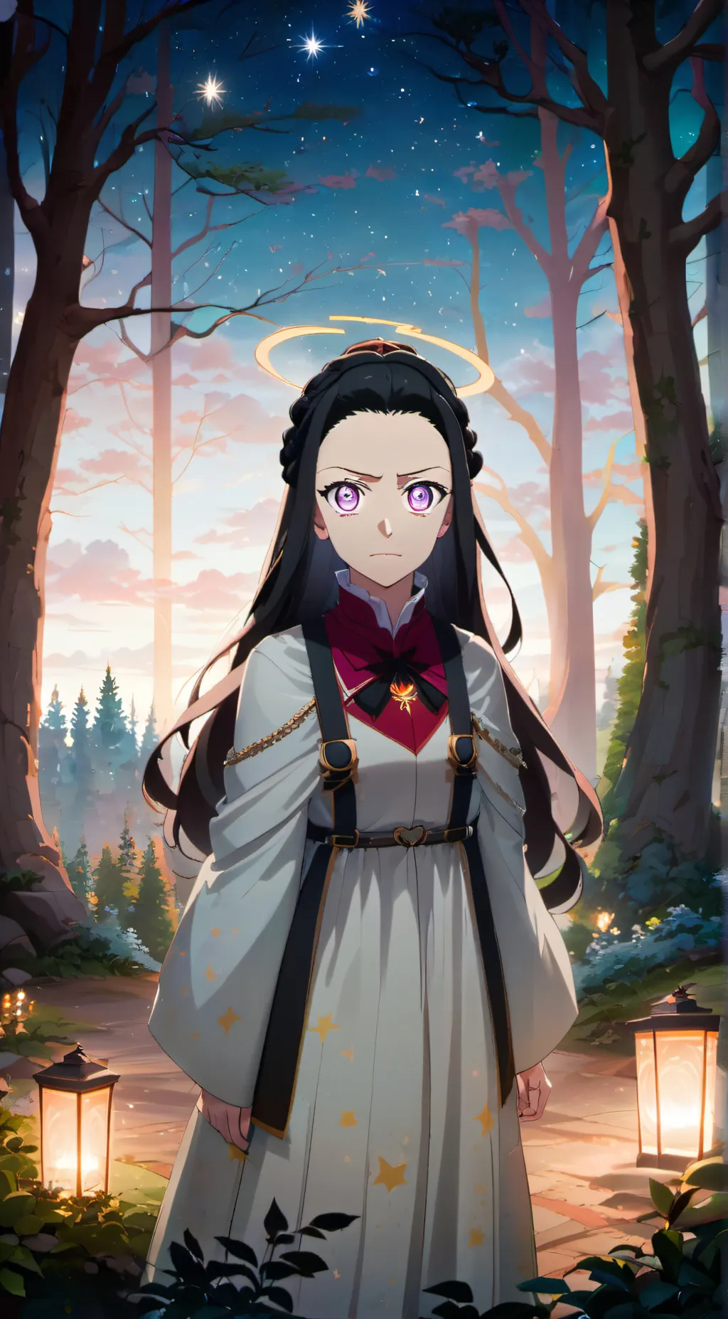 ai character: nezuko  background