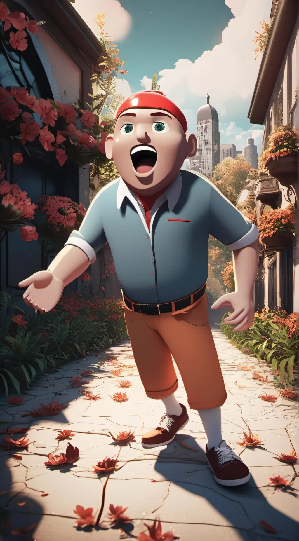 ai character: Troll background