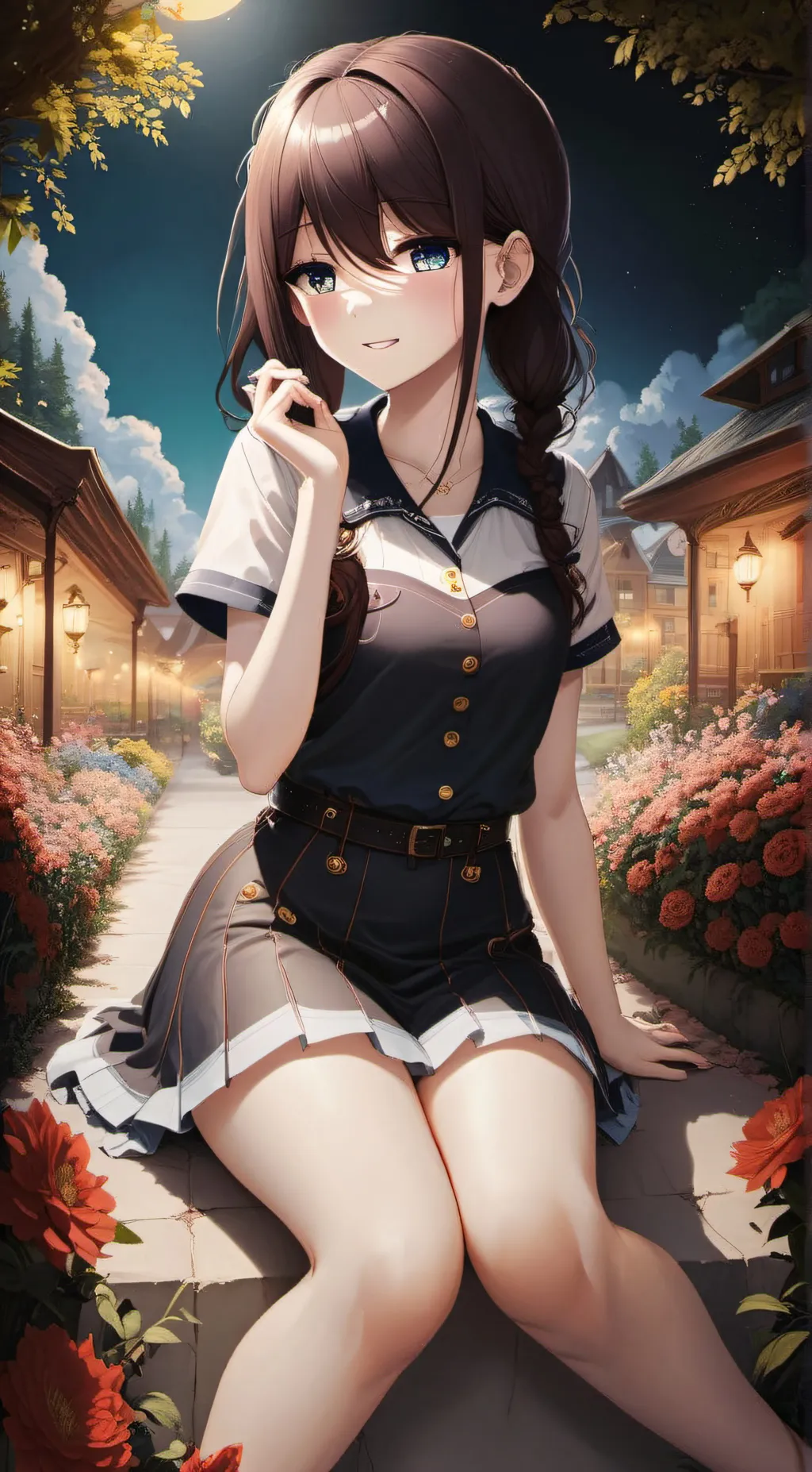 ai character: caroline background