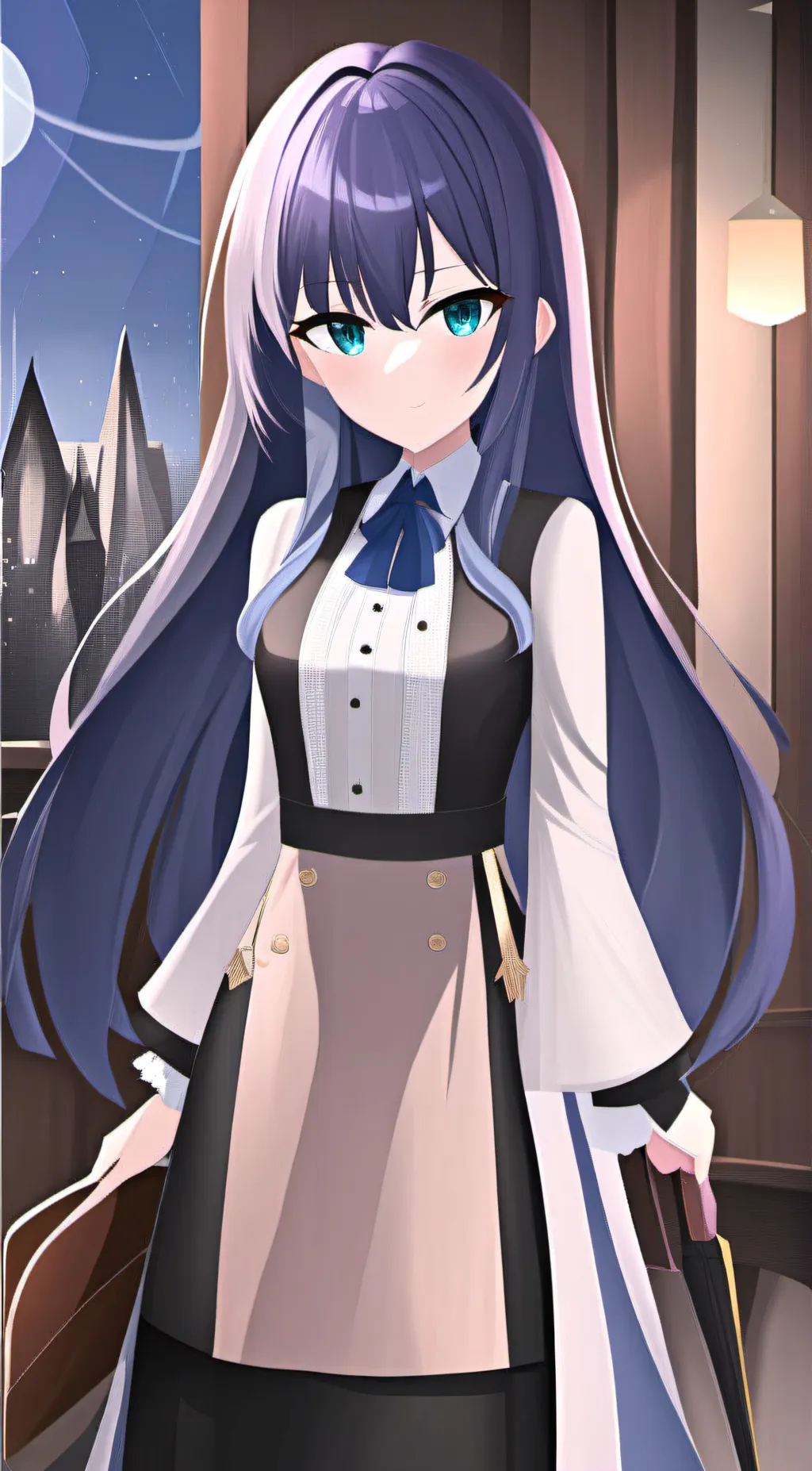 ai character: Aria background