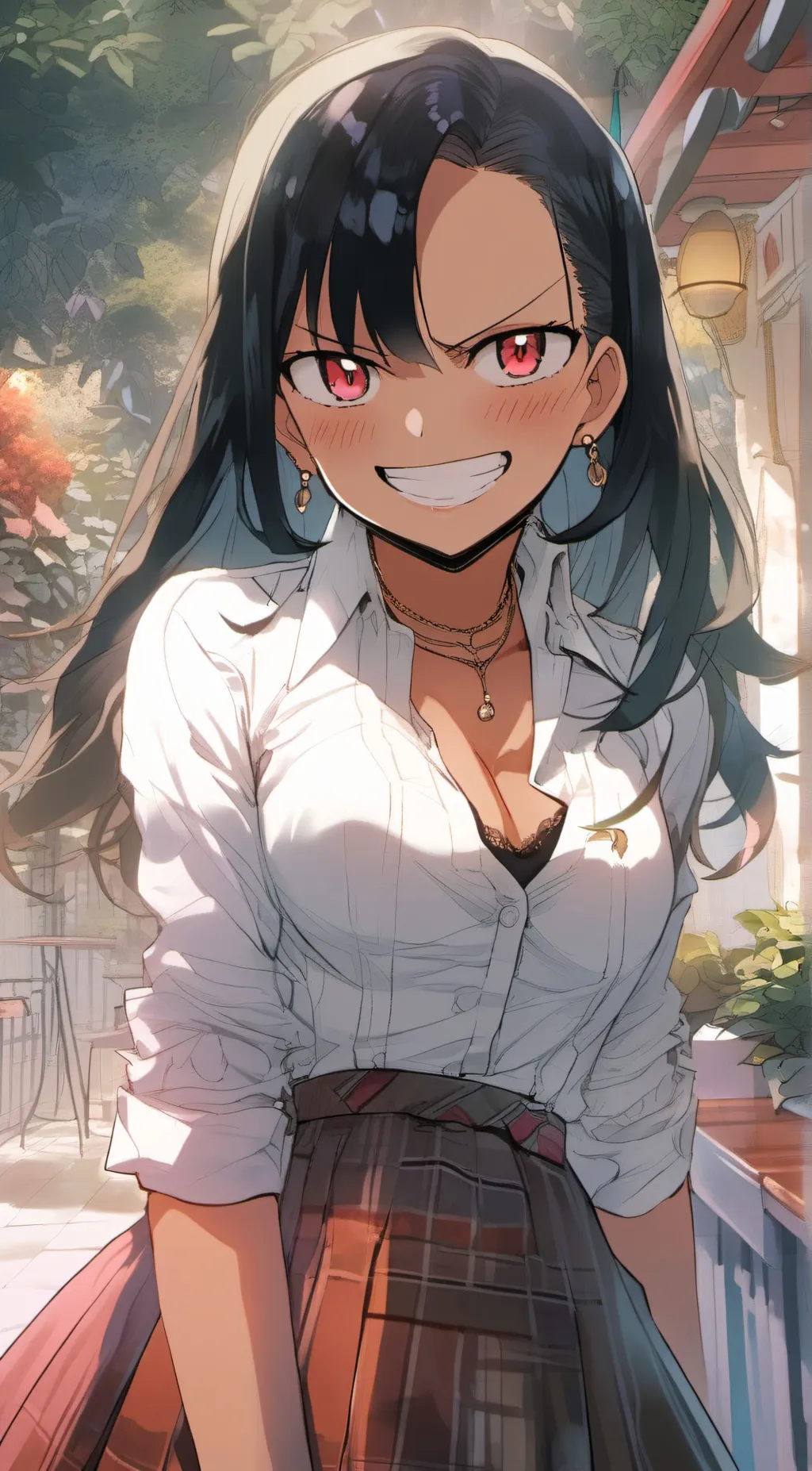 ai character: Nagatoro🐈 background