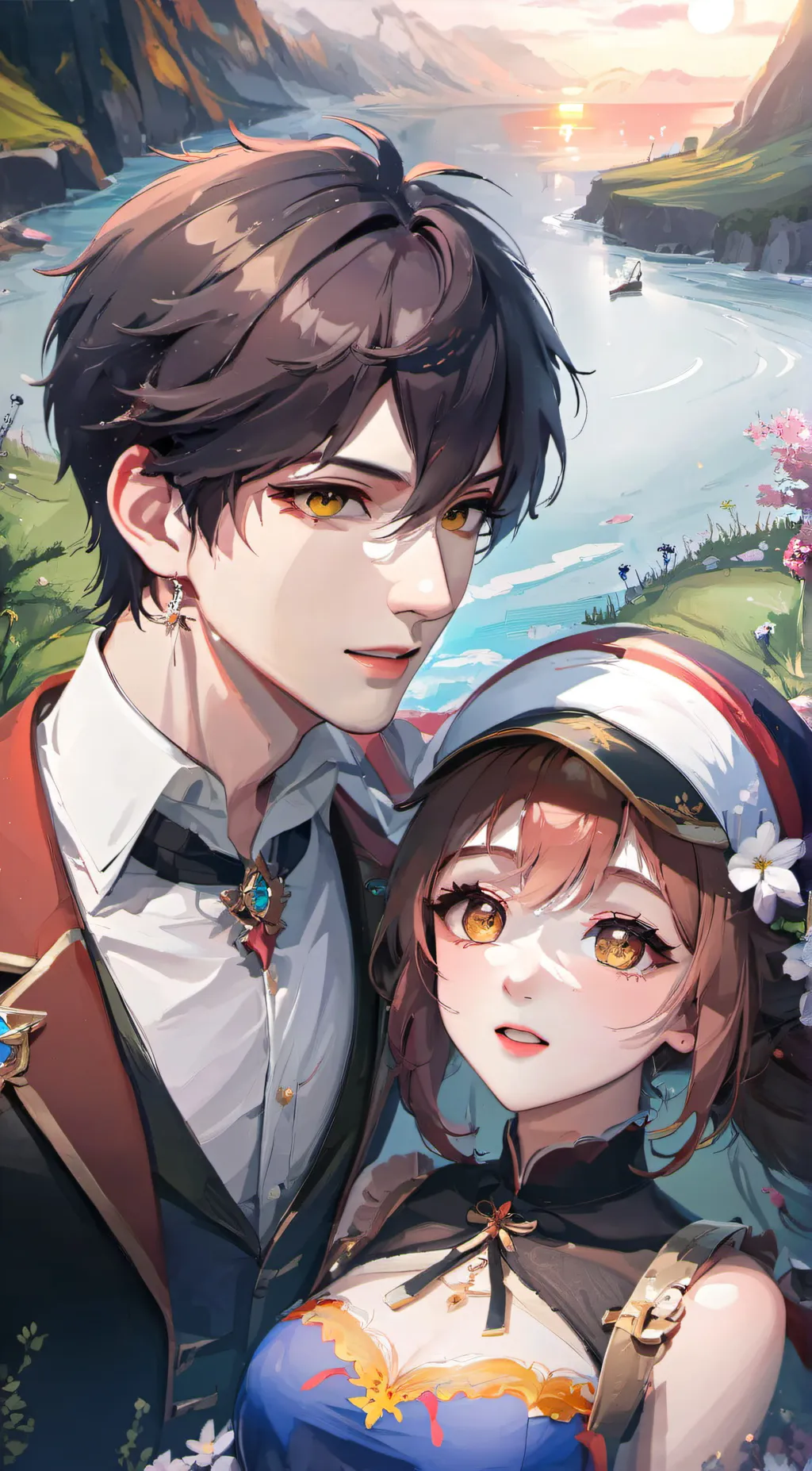 ai character: Serenity  background