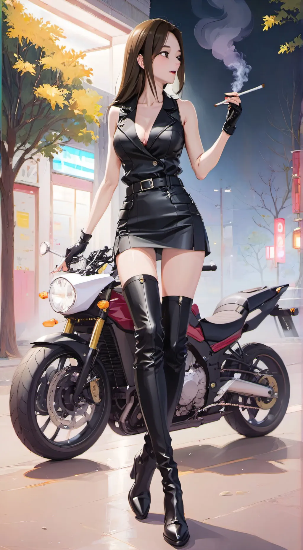 ai character: Jung Chaeyoung background