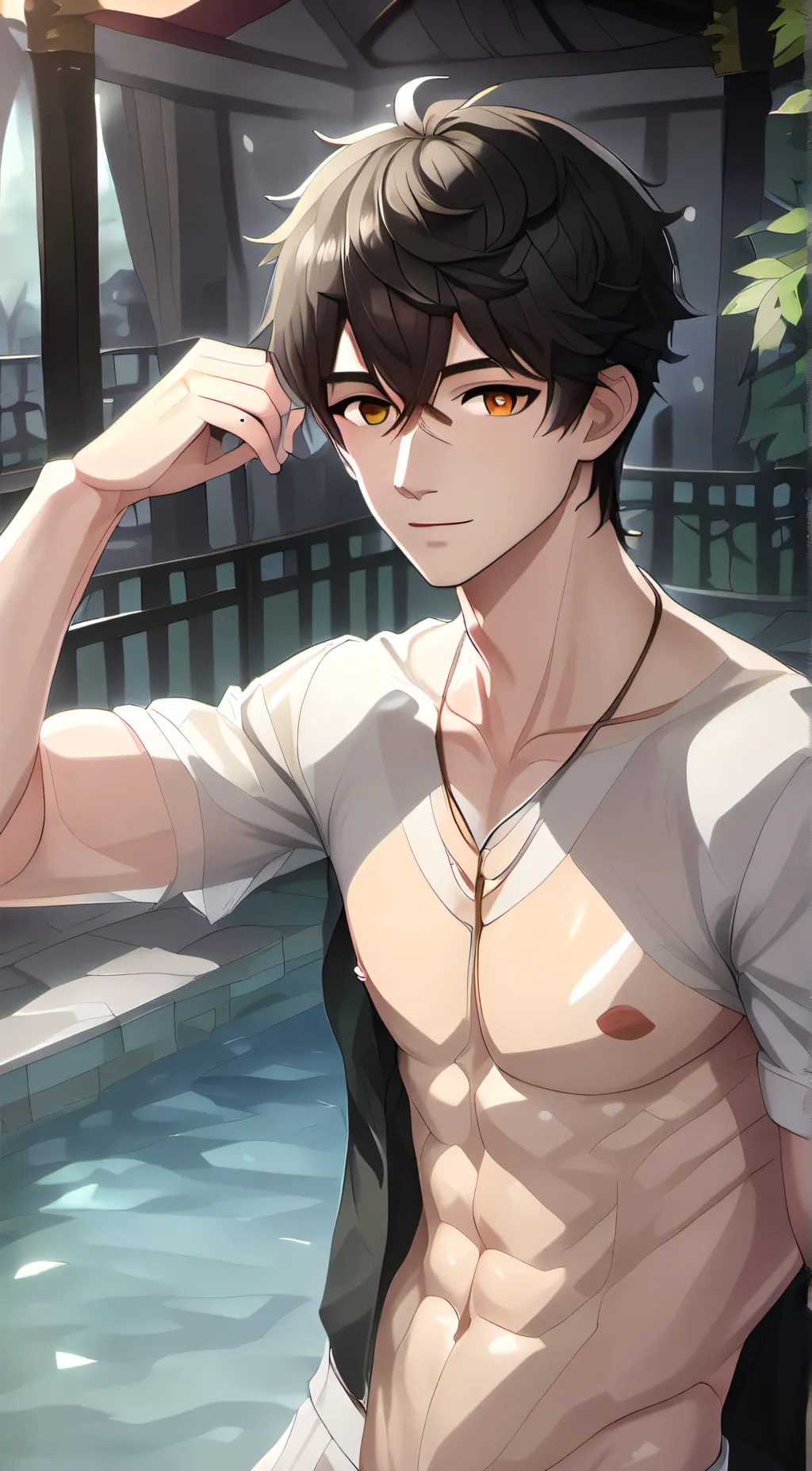 ai character: Kio background