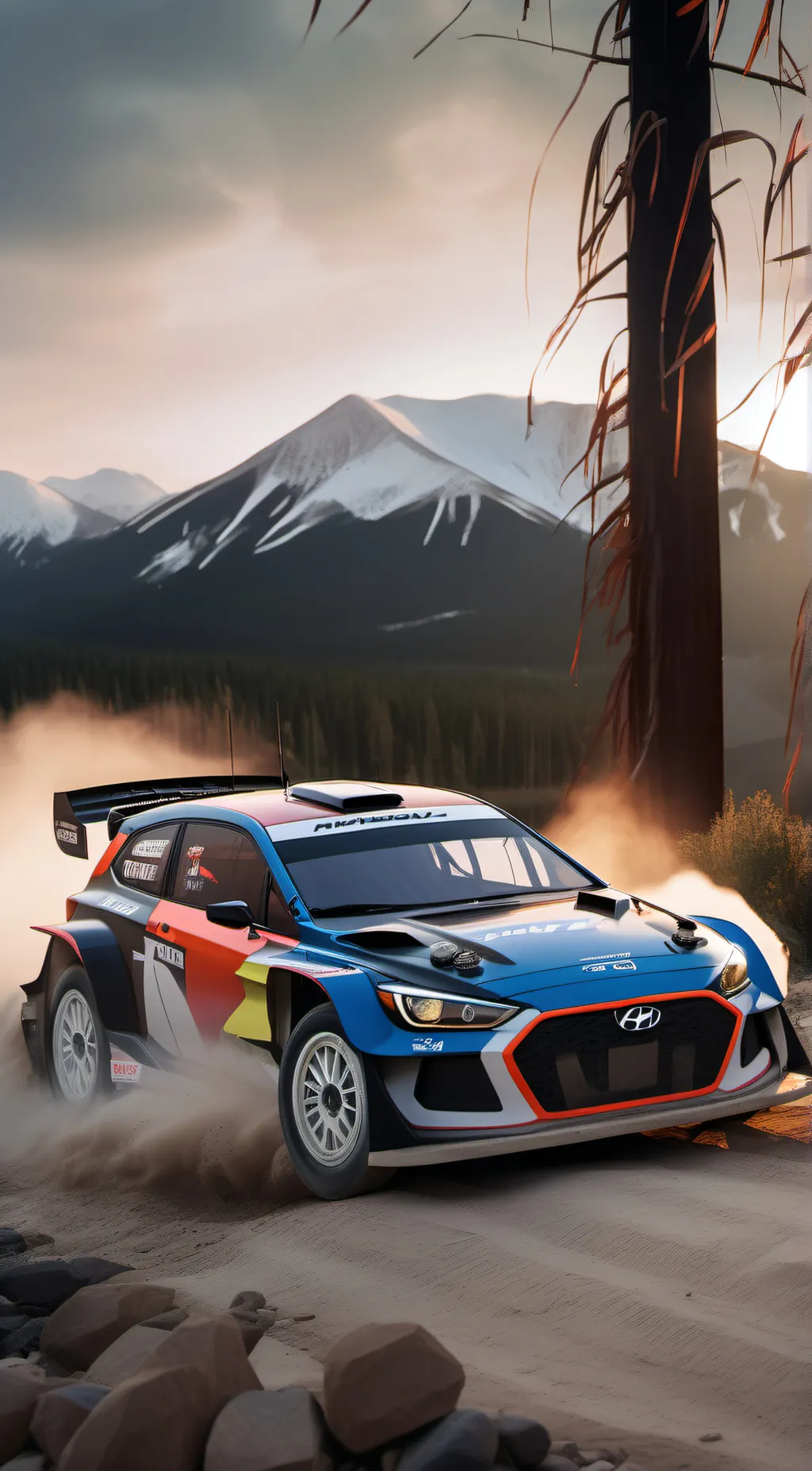 Talkie AI - Chat with Hyunnday rally car