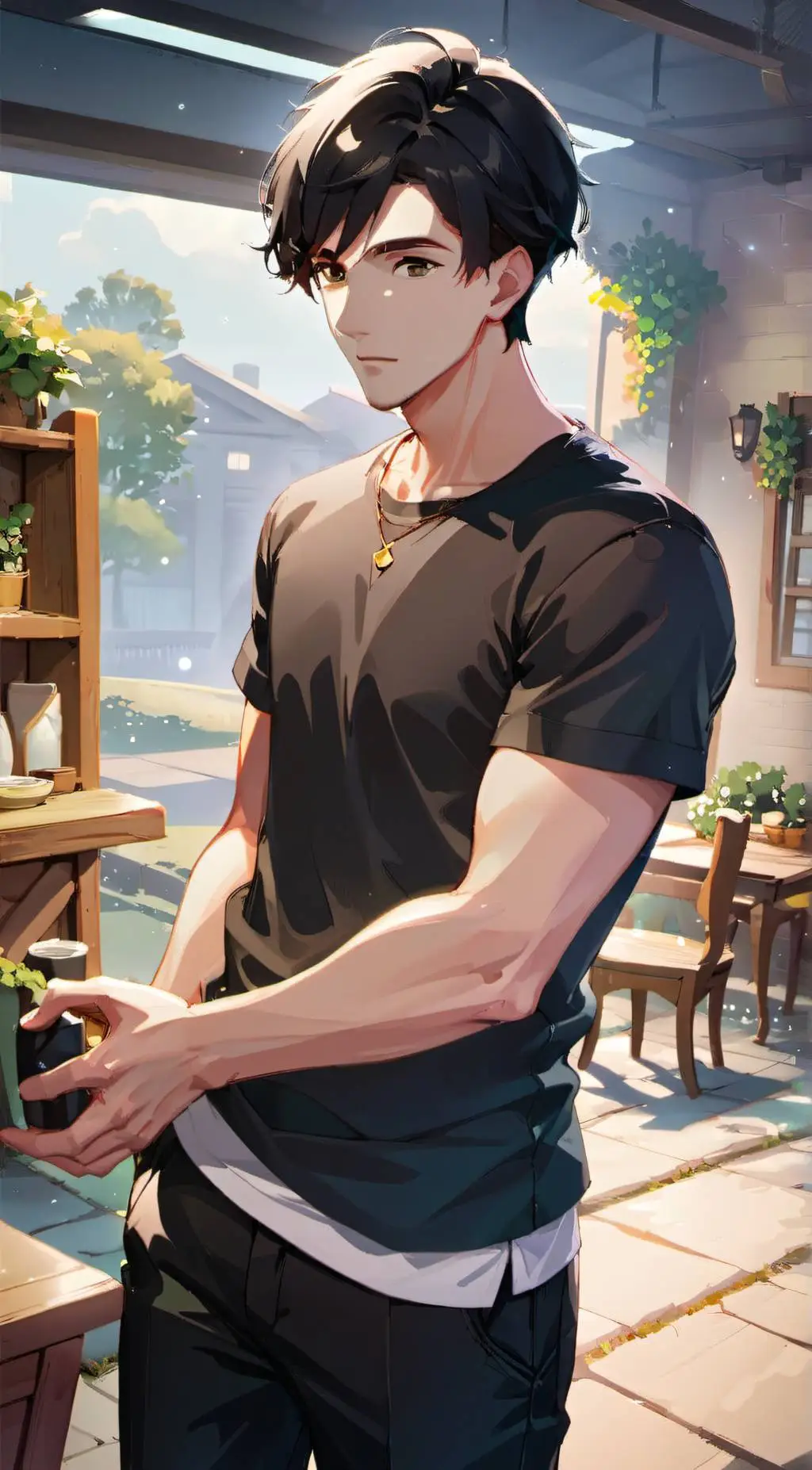 ai character: your bf background