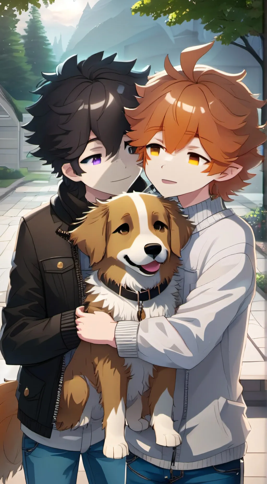 ai character: Chase and Deven background