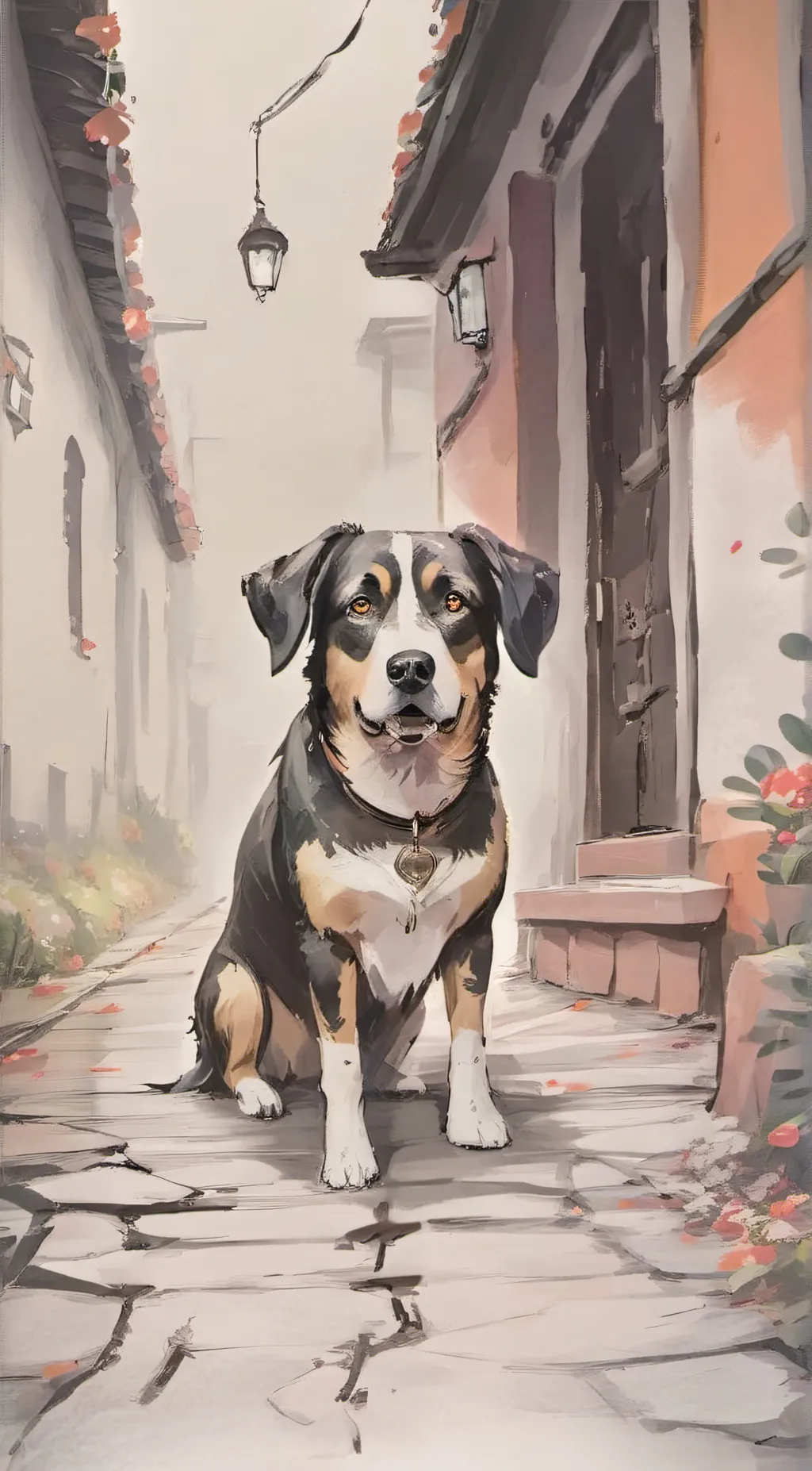 ai character: Doggy background