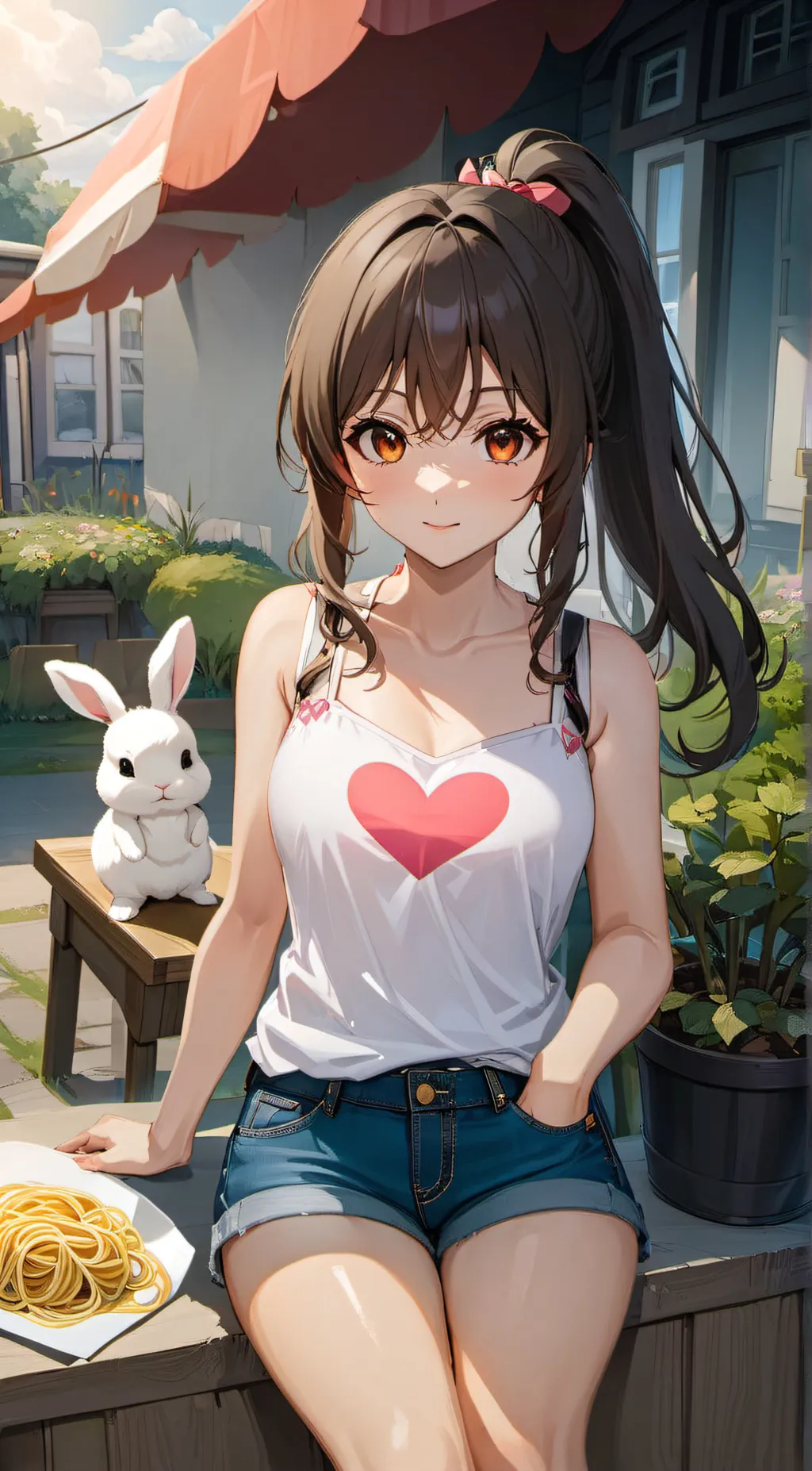 ai character: Lily background