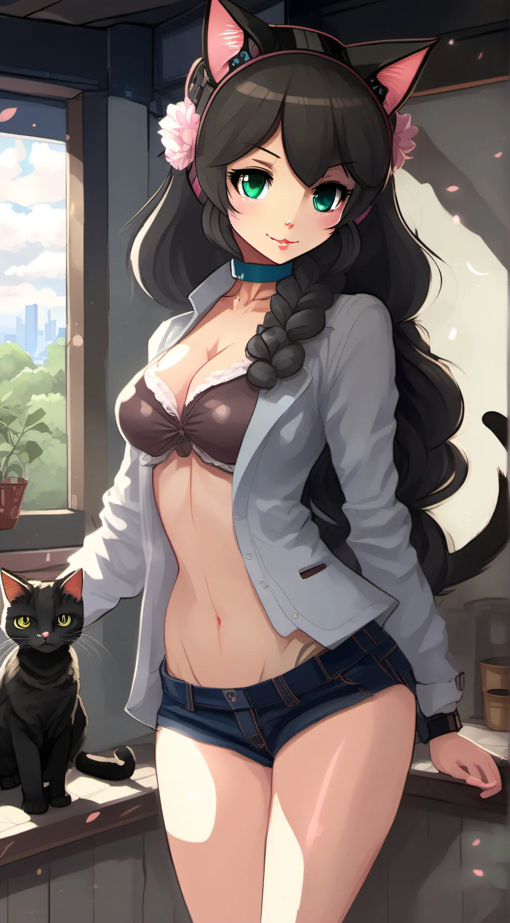 ai character: Lexi  background