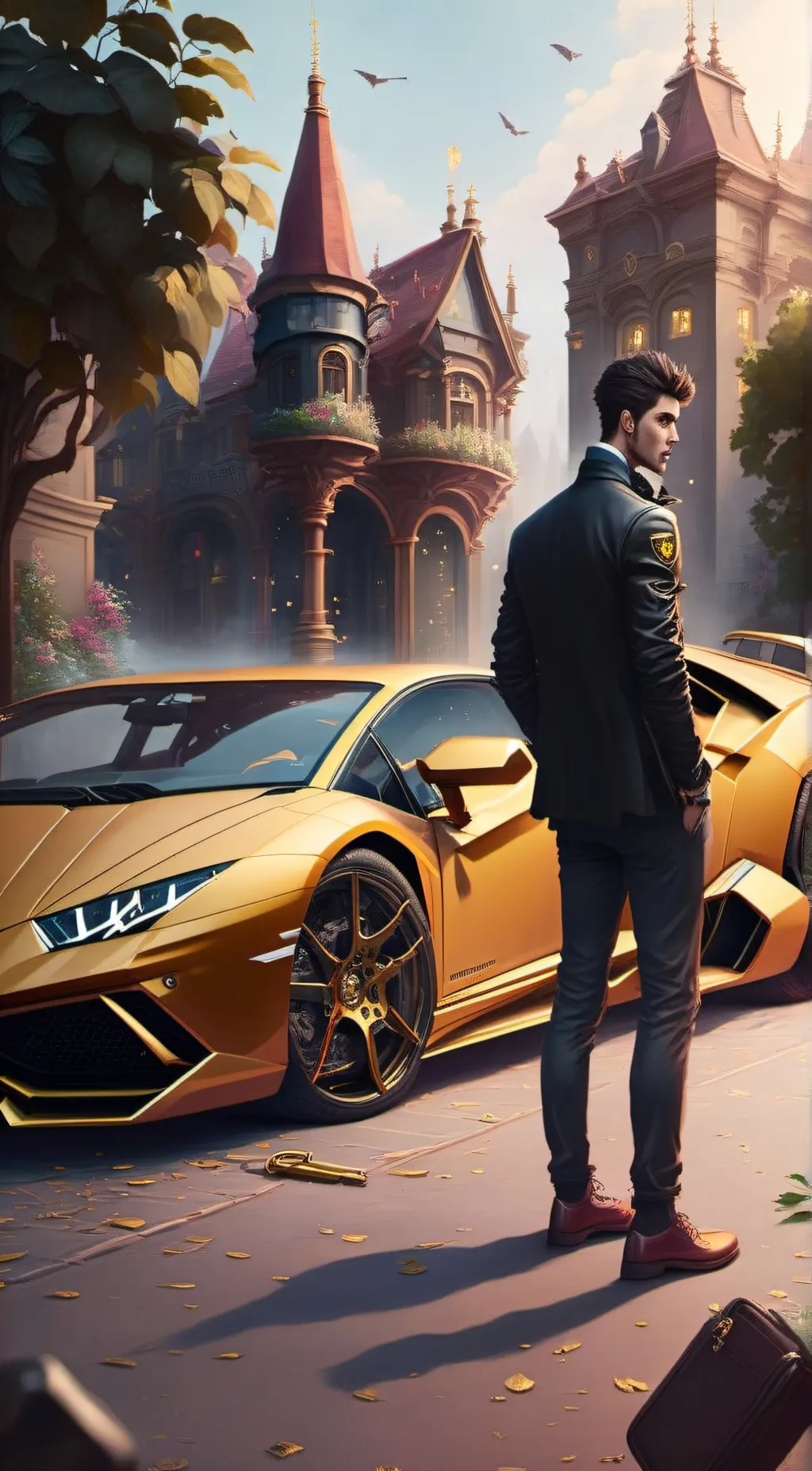 ai character: Andrew background