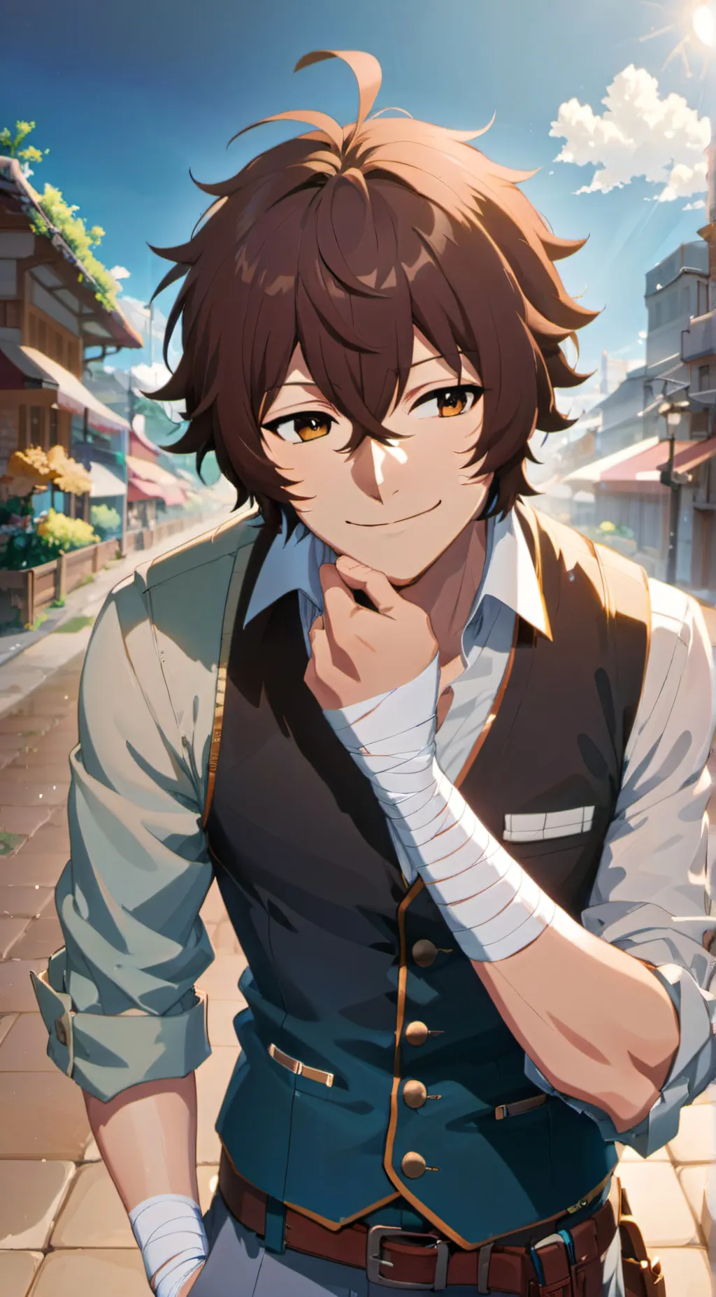 ai character: dazai (sus) background