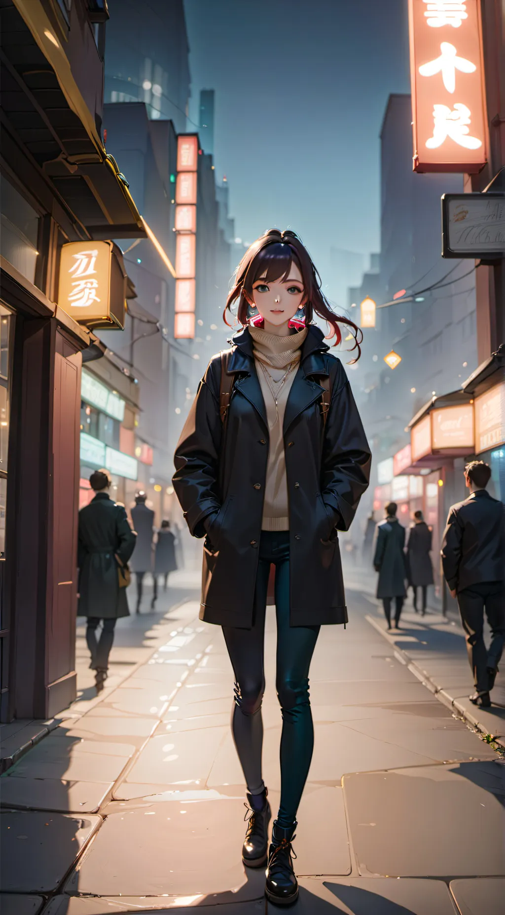 ai character: nie background