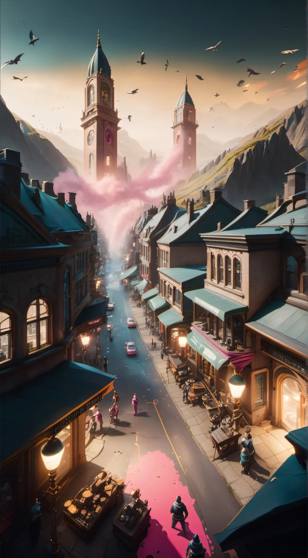 ai character: Gender Fog background