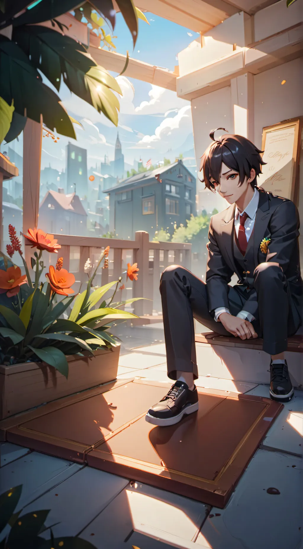 ai character: ian background