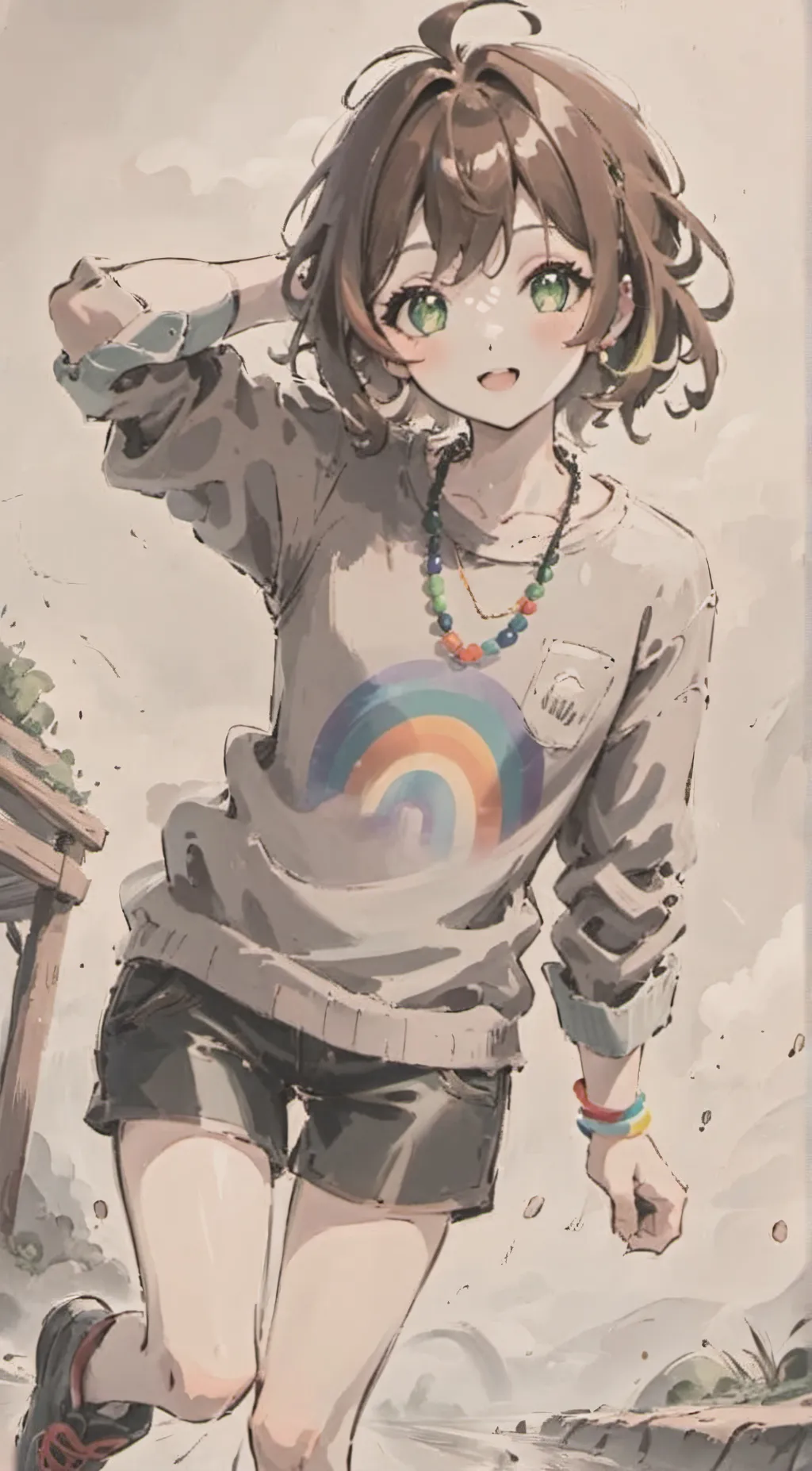 ai character: Charile Emily background