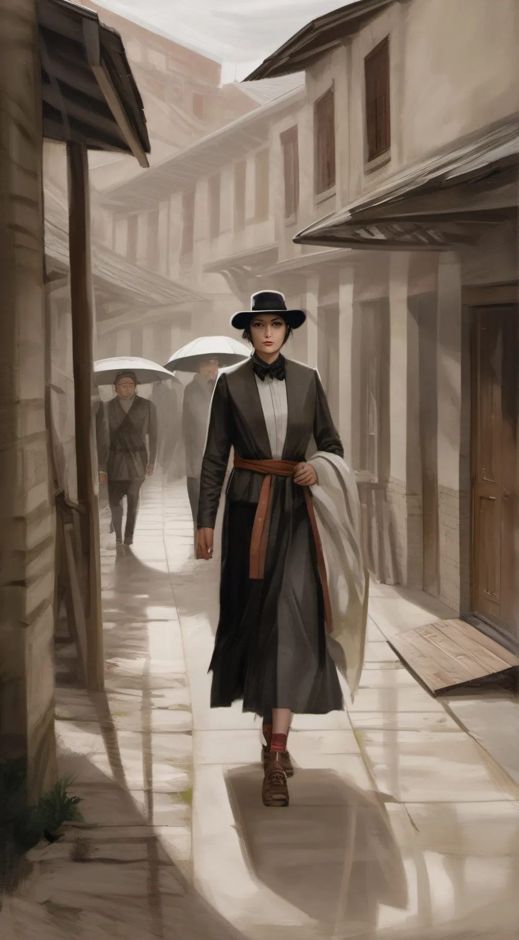 ai character: Luna  background